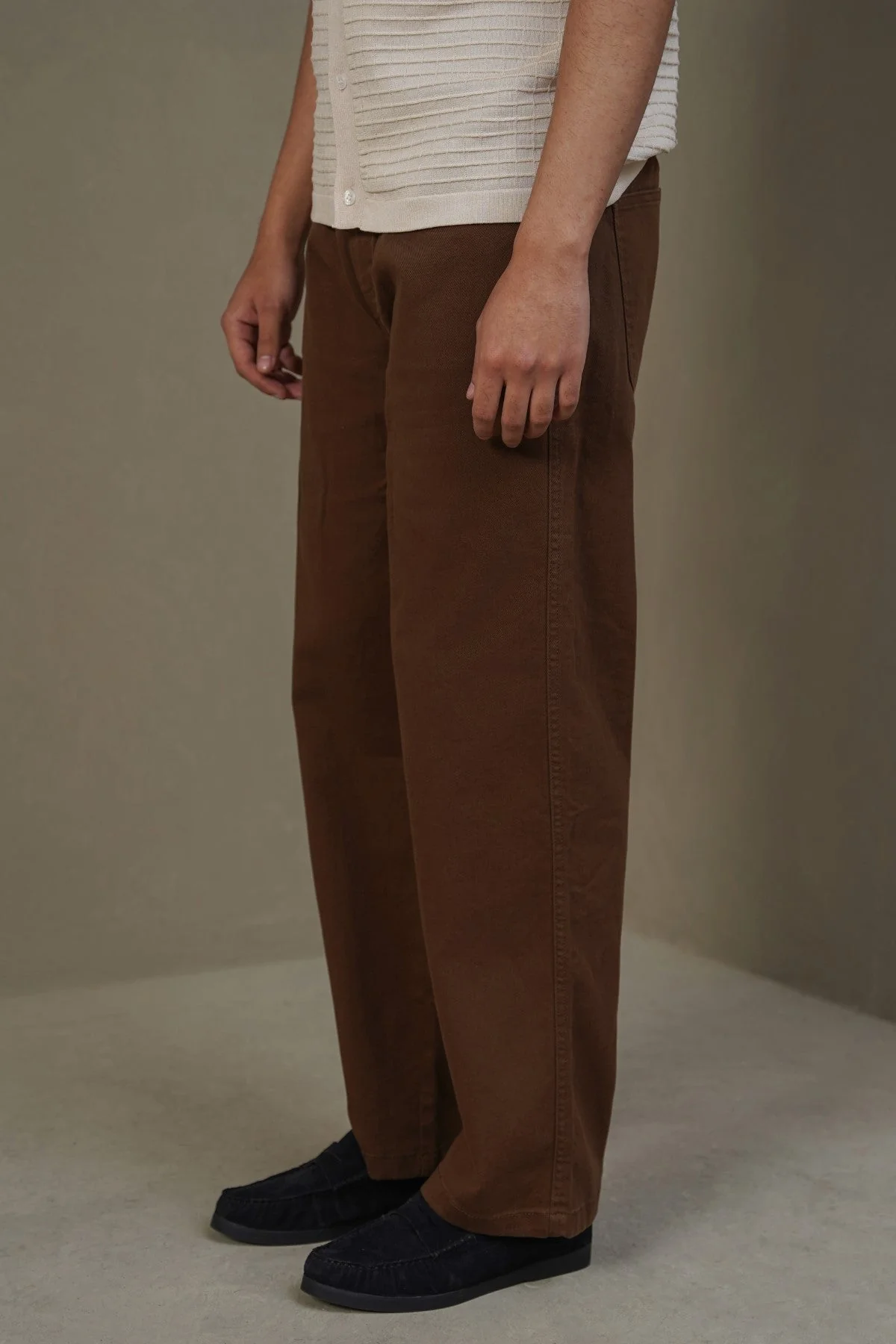 RELAXED TWILL PANTS - Image 4