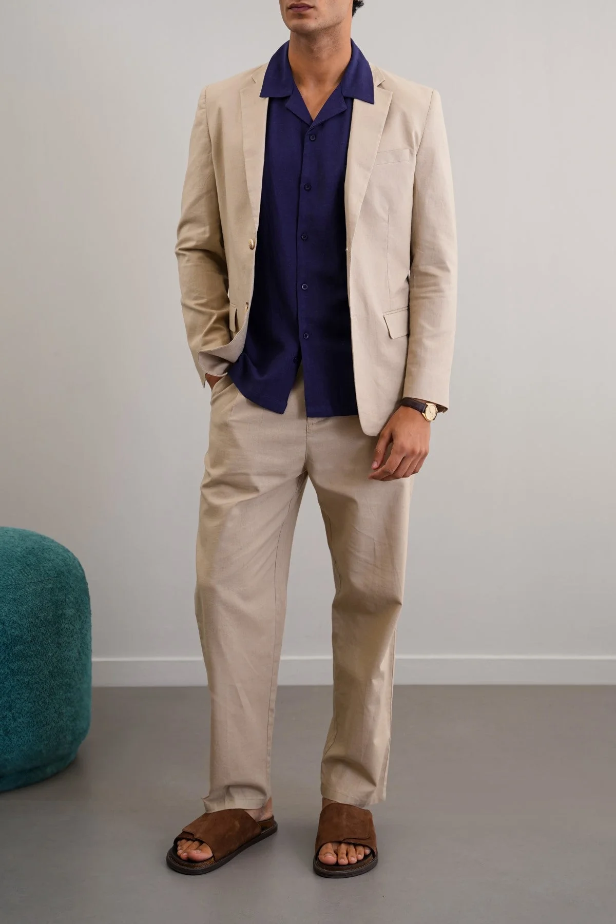 RESORT LINEN BLAZER - Image 4