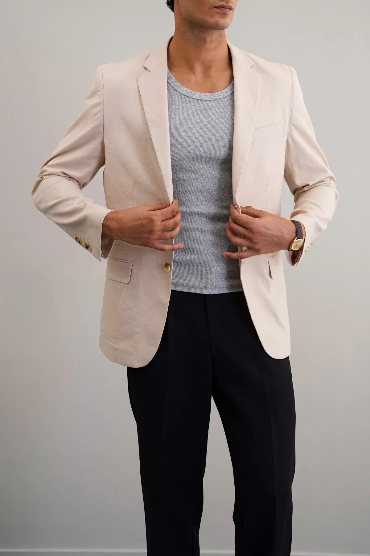 RESORT LINEN BLAZER
