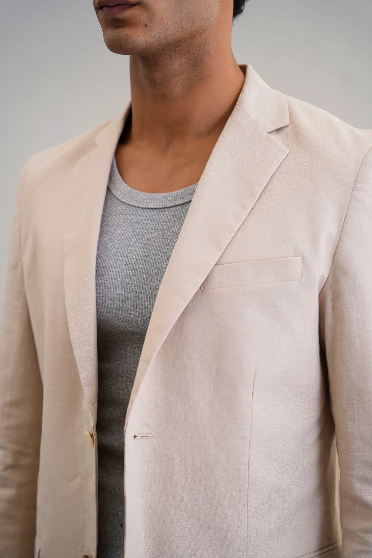 RESORT LINEN BLAZER - Image 4