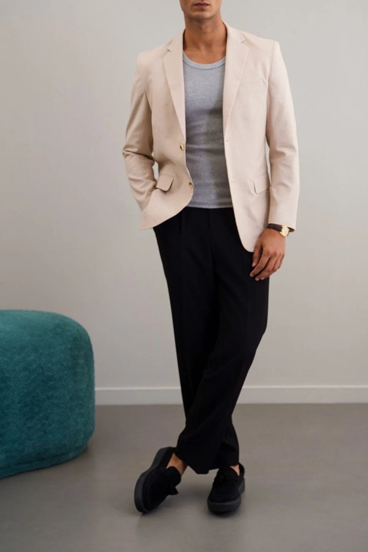 RESORT LINEN BLAZER - Image 5
