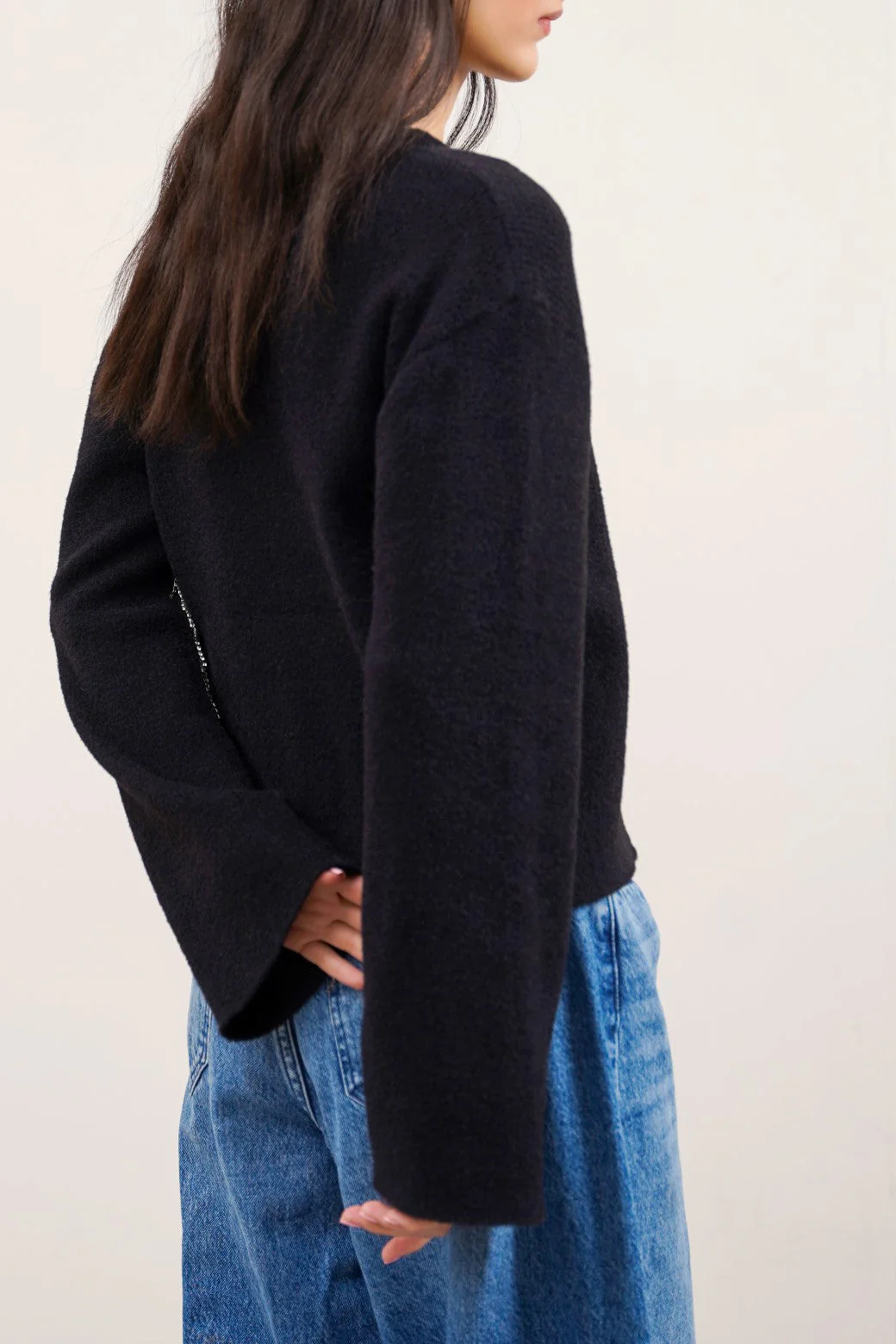 RHINESTONE FRINGE JUMPER - Image 4