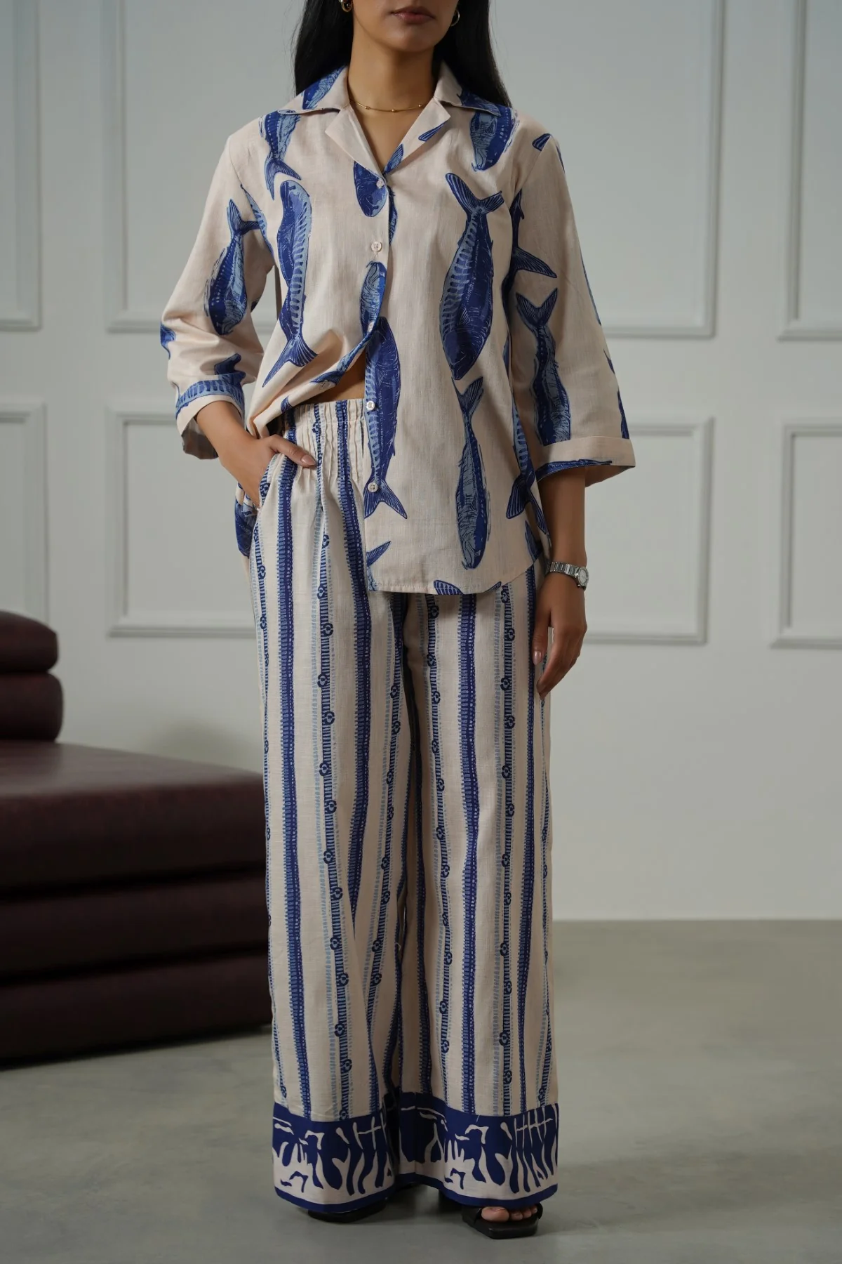SARDINE PINTUCK PANTS - Image 3