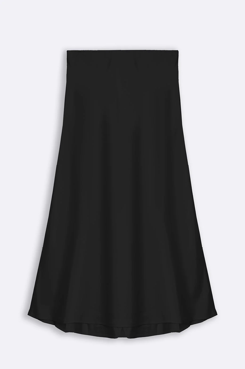 SATIN LONG SKIRT
