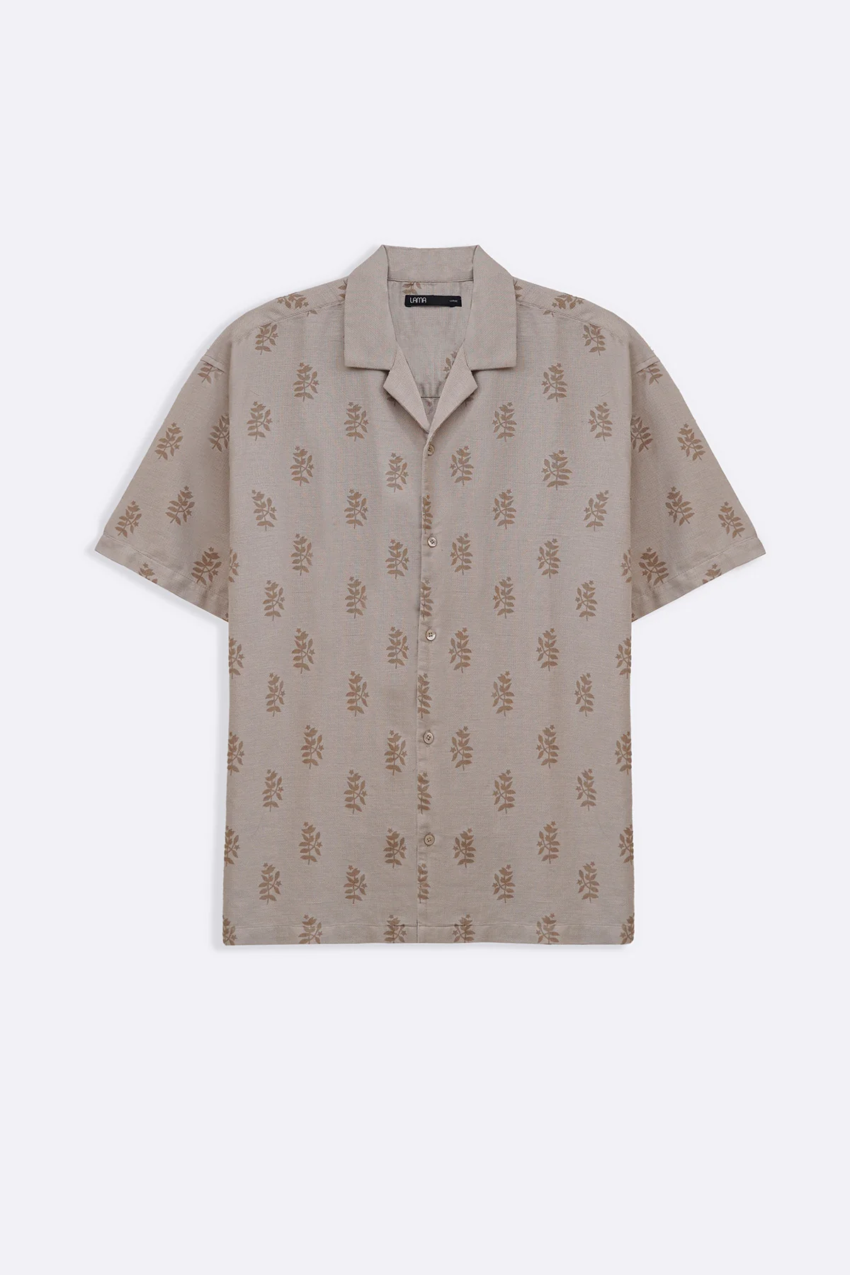 SCREEN PRINT SAFARI SHIRT