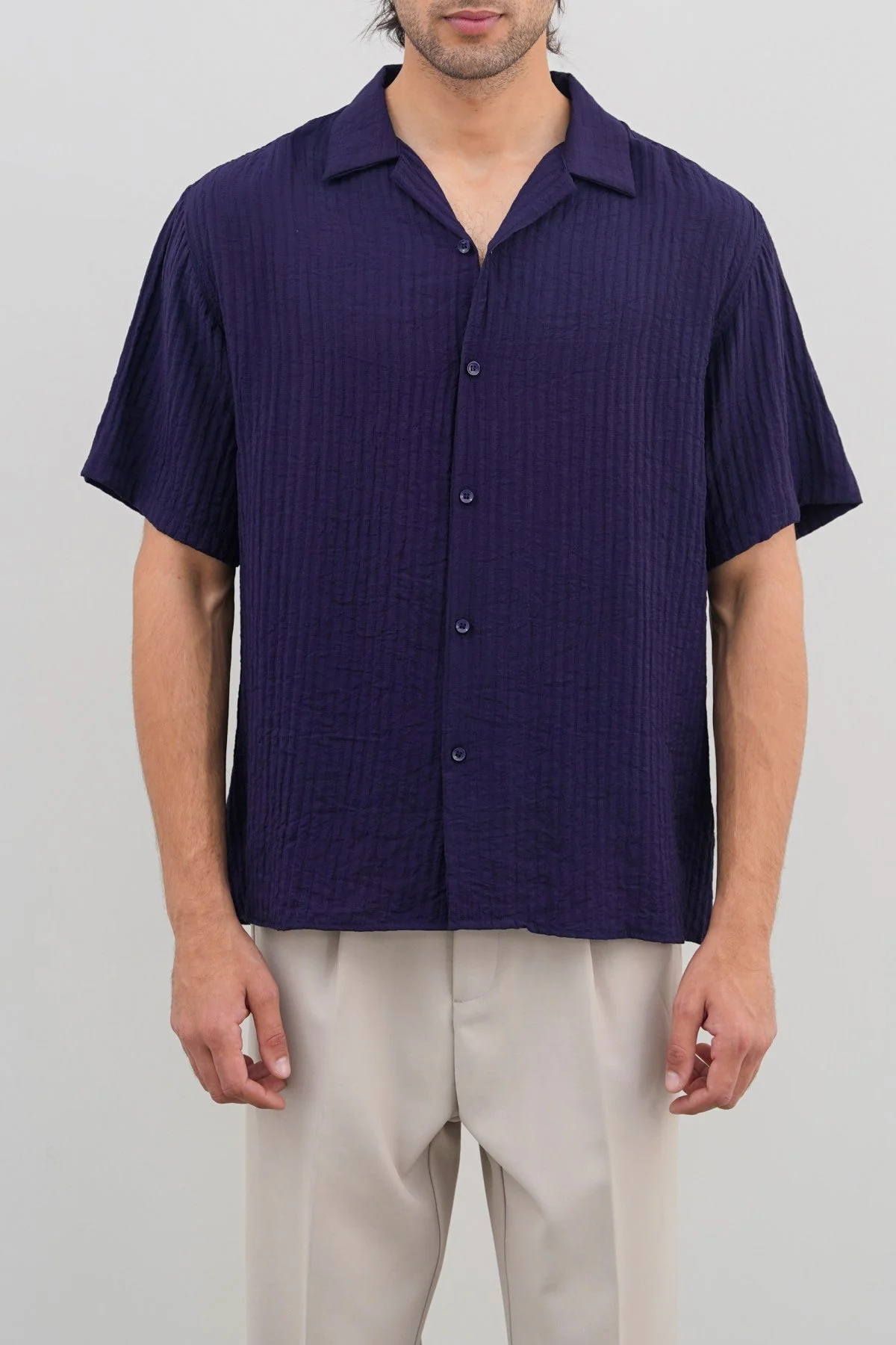 SEERSUCKER HALFSLEEVES SHIRT - Image 3