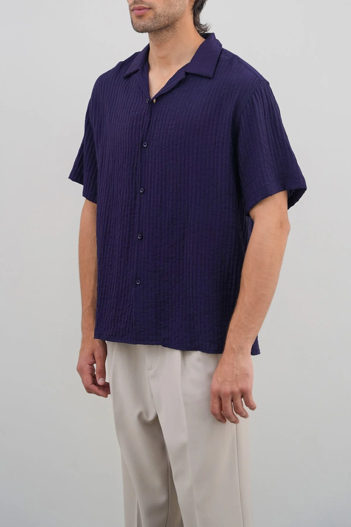 SEERSUCKER HALFSLEEVES SHIRT - Image 5