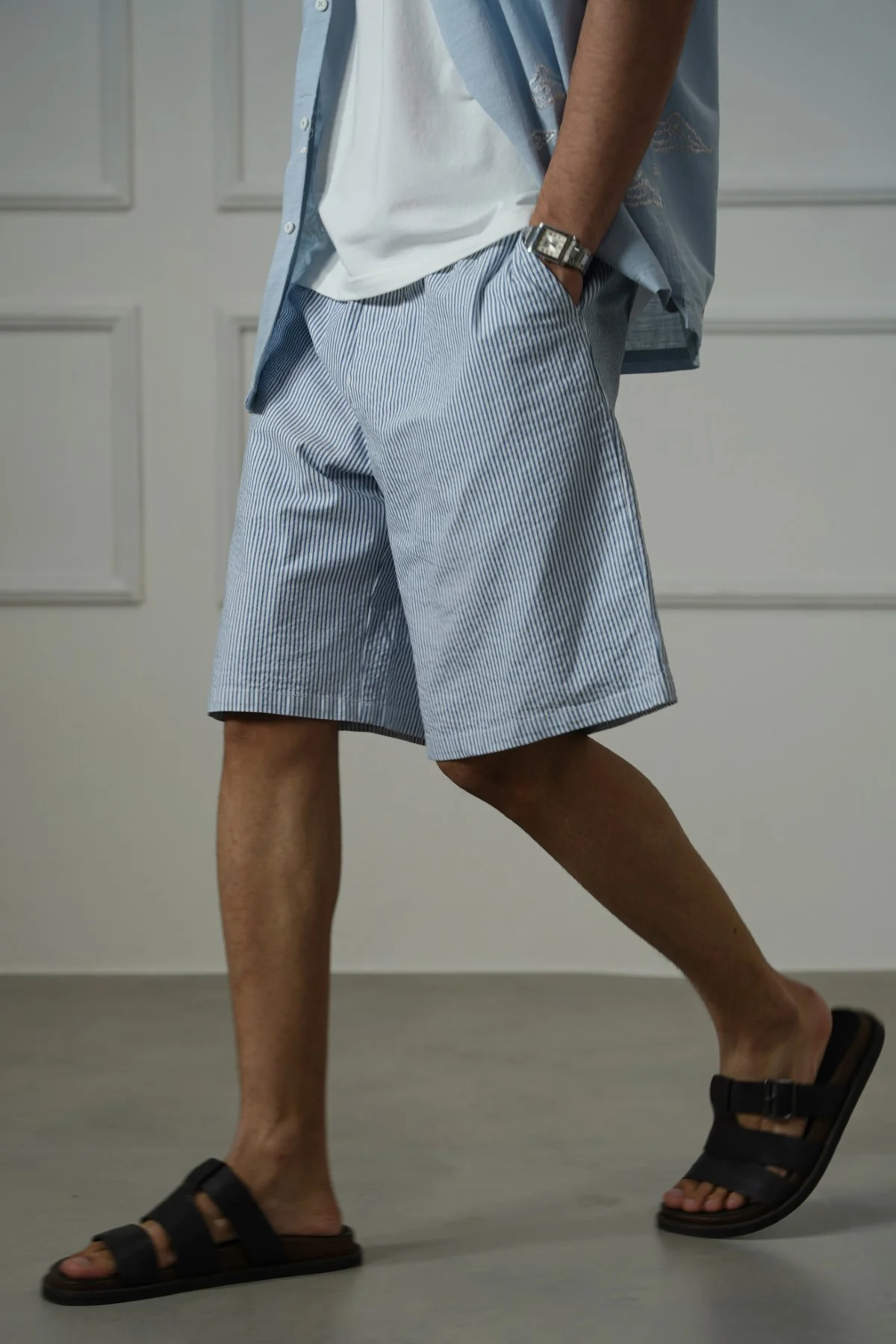 SEERSUCKER SHORTS - Image 5