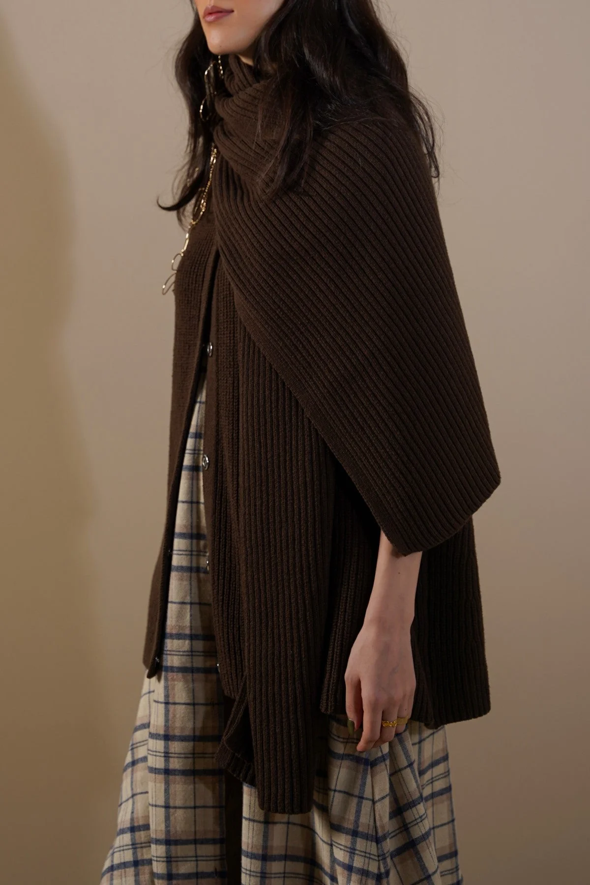SHAWL COLLAR CARDIGAN - Image 5