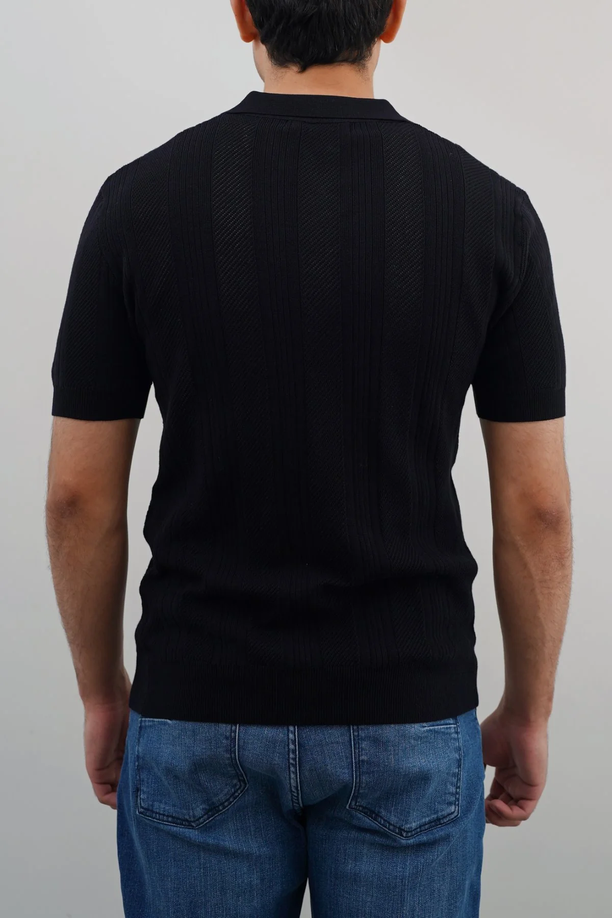 SHEER KNIT POLO - Image 5