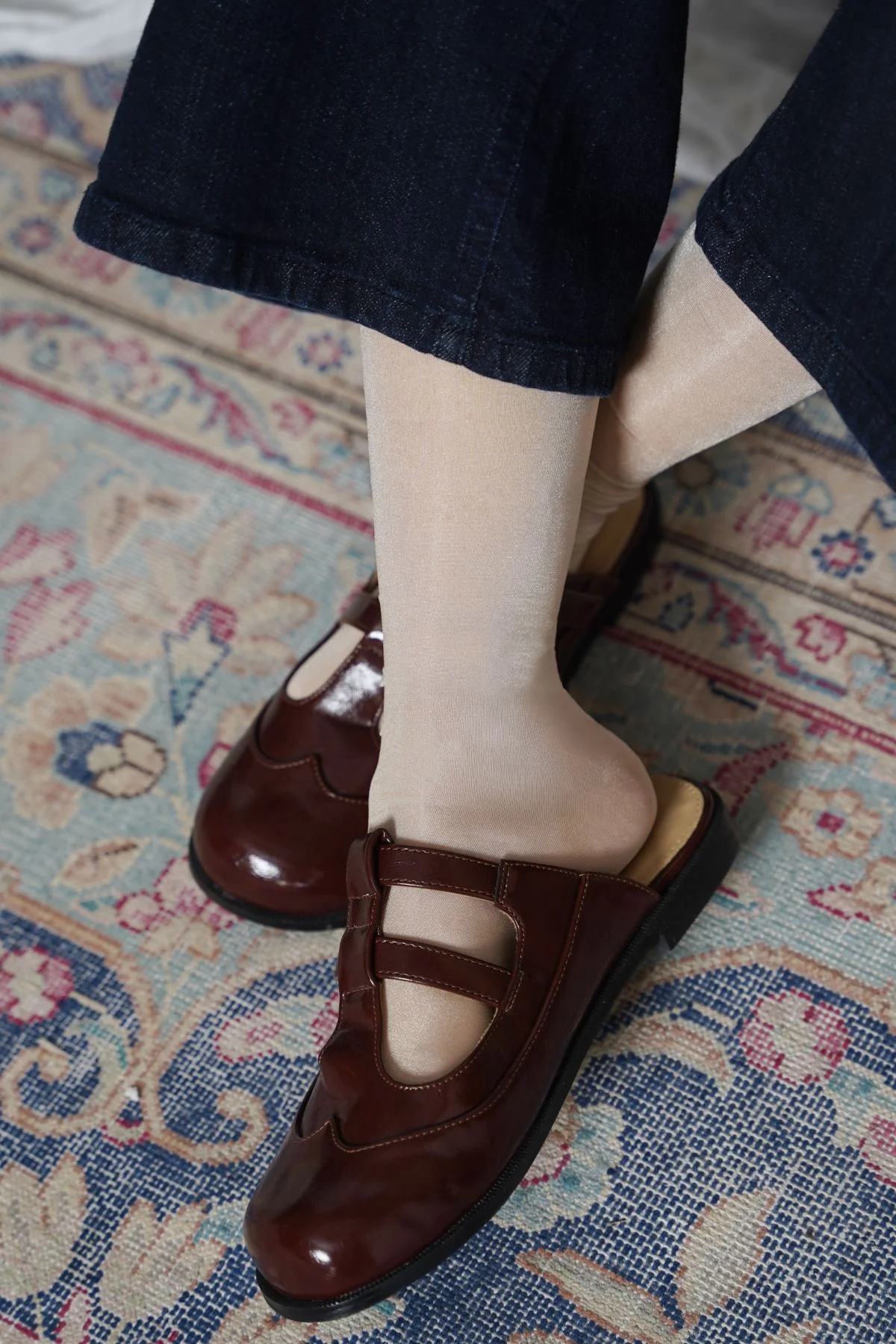 SHIMMER DRESS SOCKS