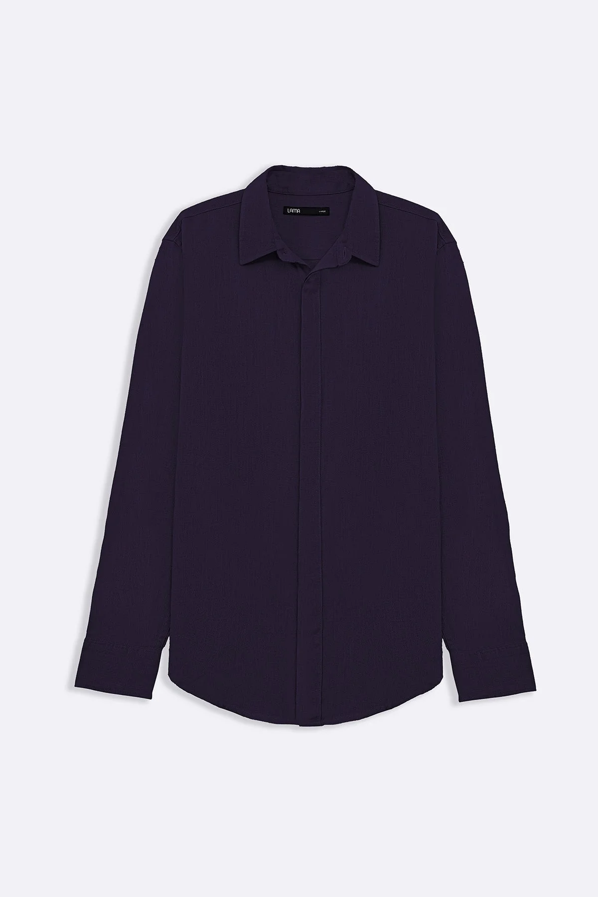 SHIRT WITH HIDDEN PLACKET - Image 2