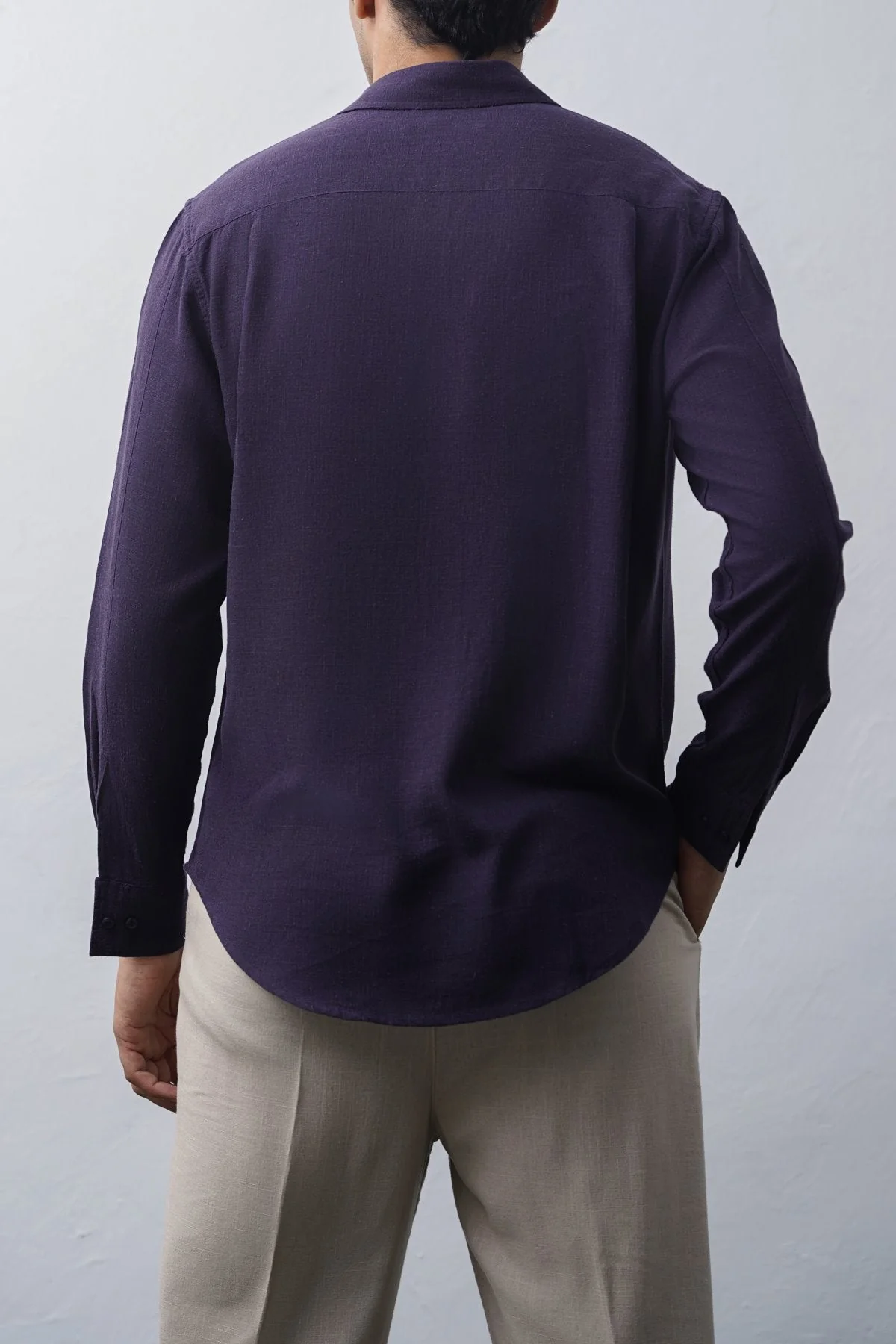SHIRT WITH HIDDEN PLACKET - Image 5