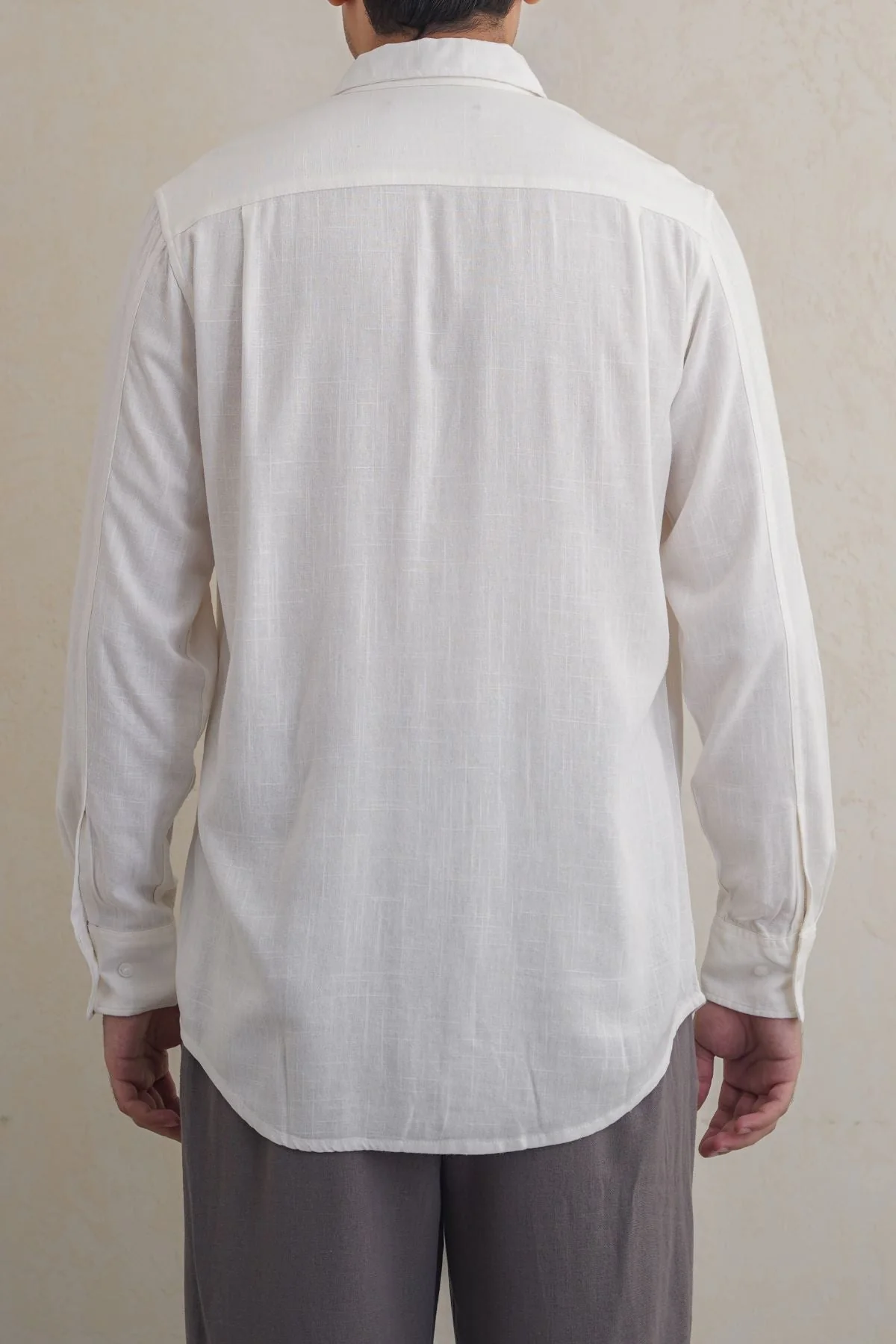 SHIRT WITH HIDDEN PLACKET - Image 2