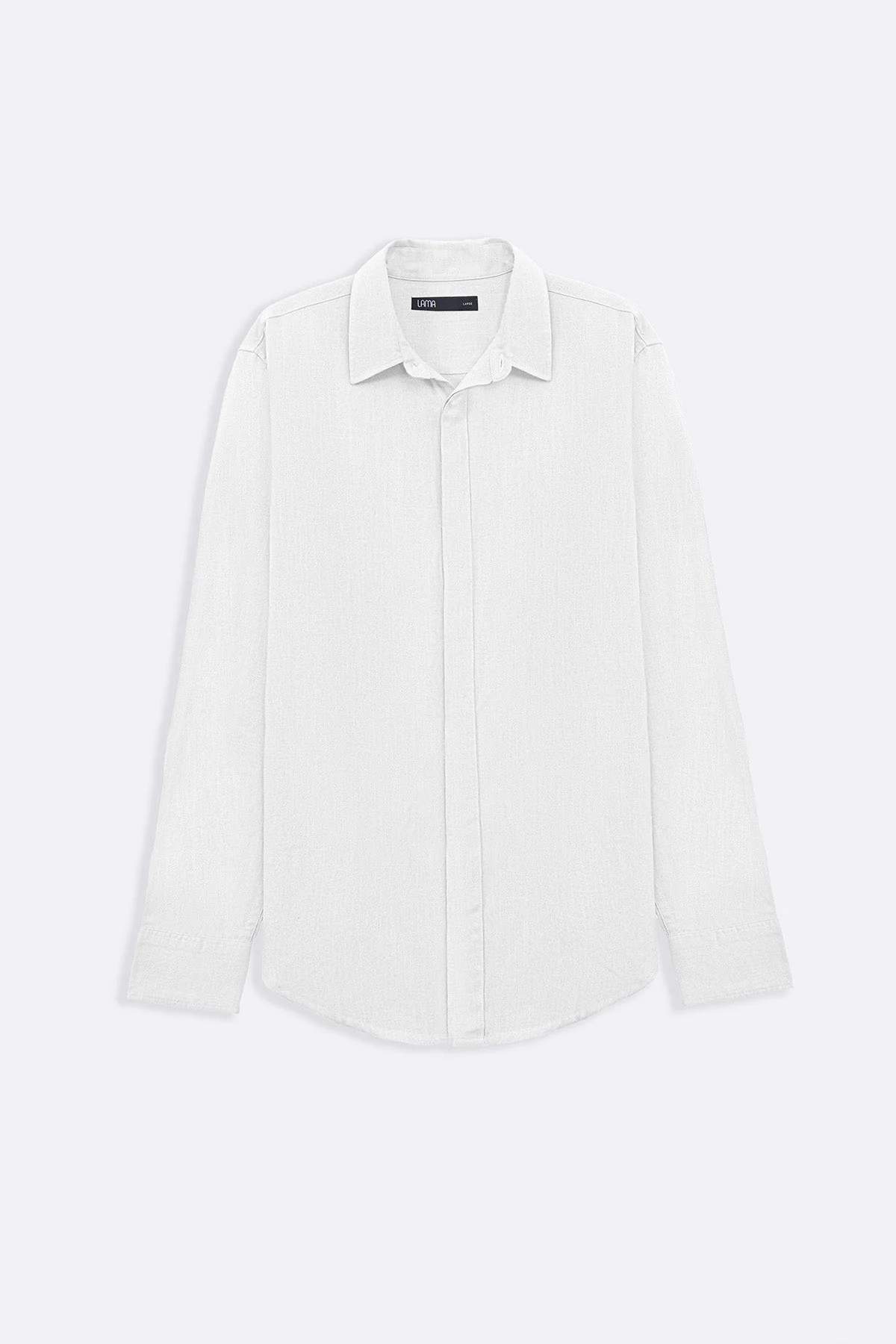 SHIRT WITH HIDDEN PLACKET - Image 3