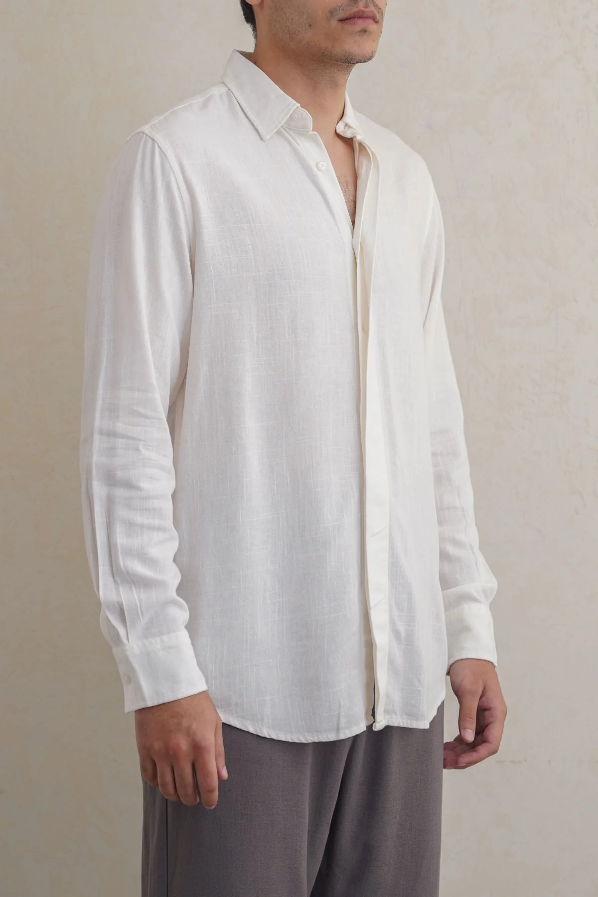 SHIRT WITH HIDDEN PLACKET - Image 6