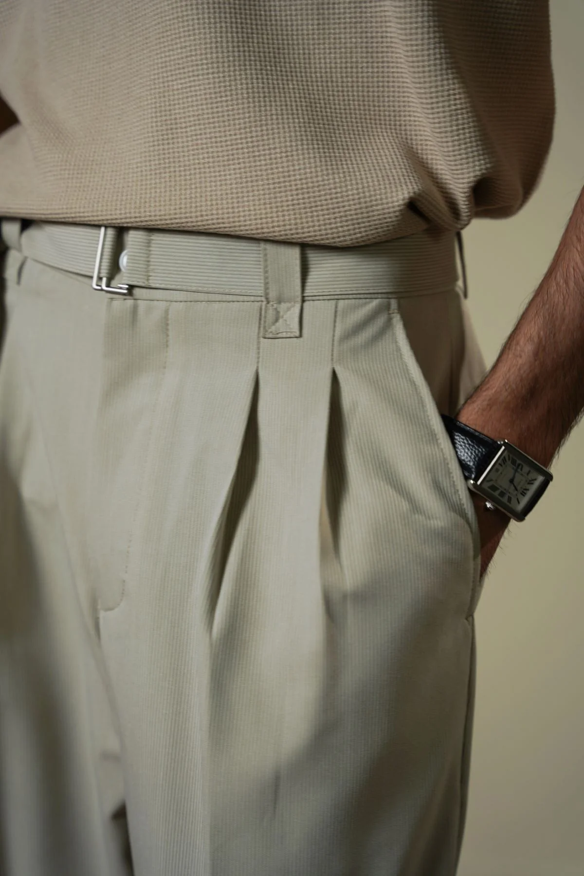 SIGNATURE BELTED PANTS - Image 3