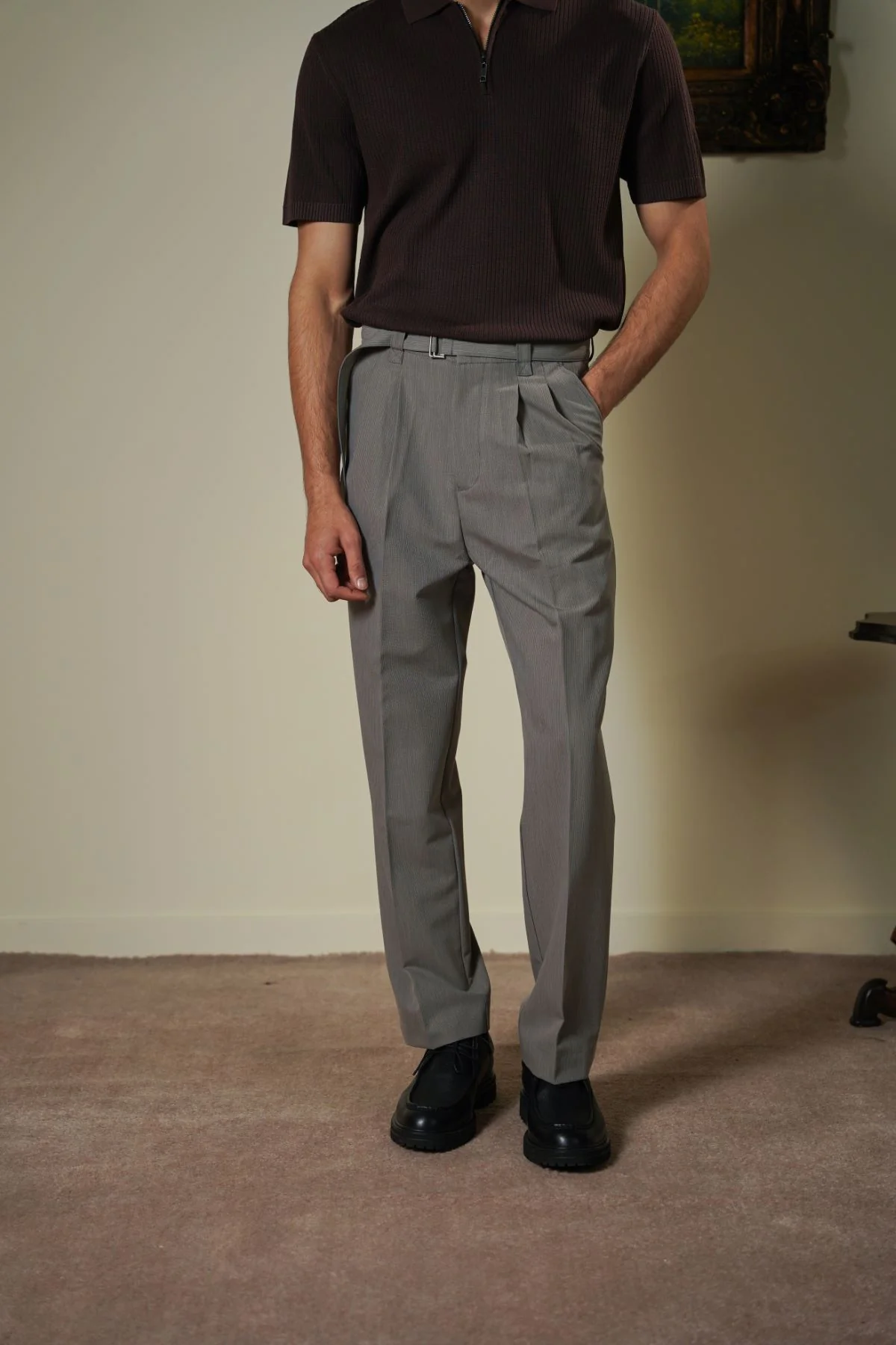SIGNATURE BELTED PANTS - Image 5