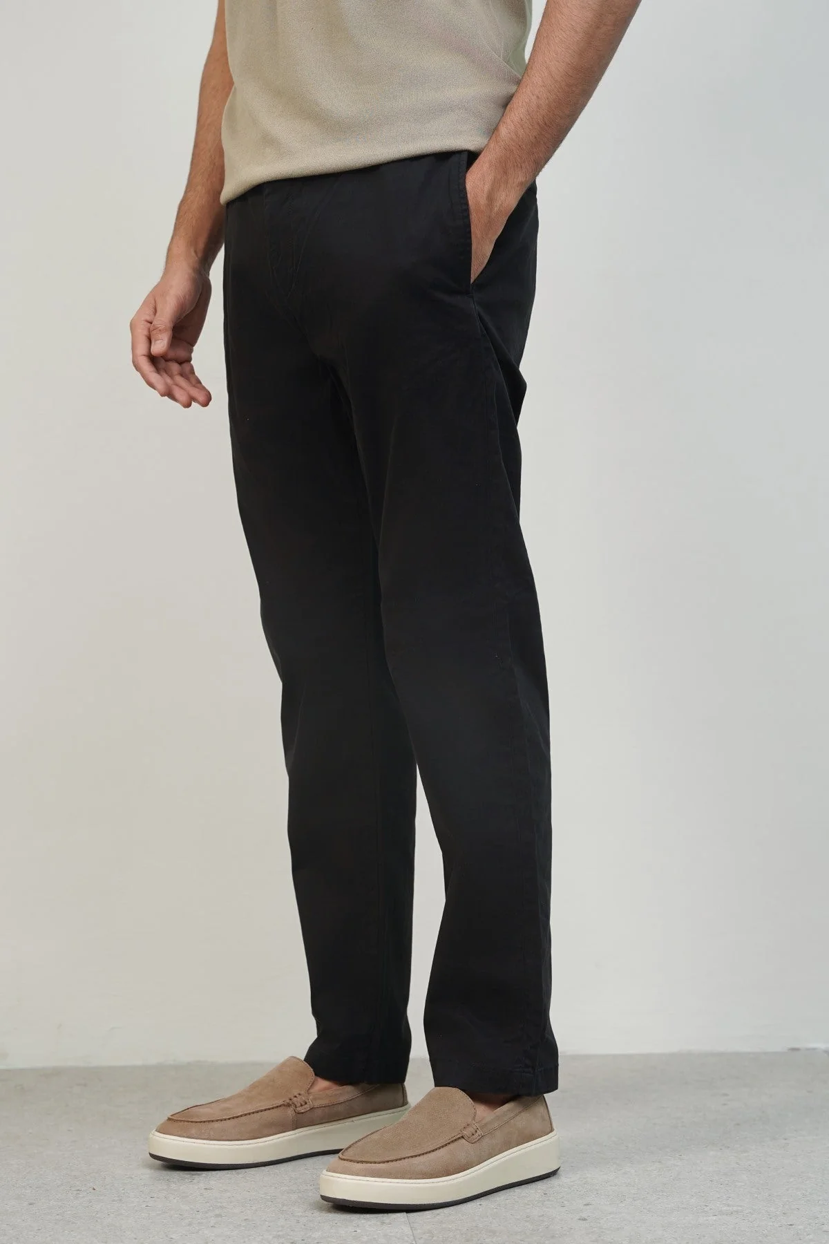 SLIM STRAIGHT PANTS - Image 6