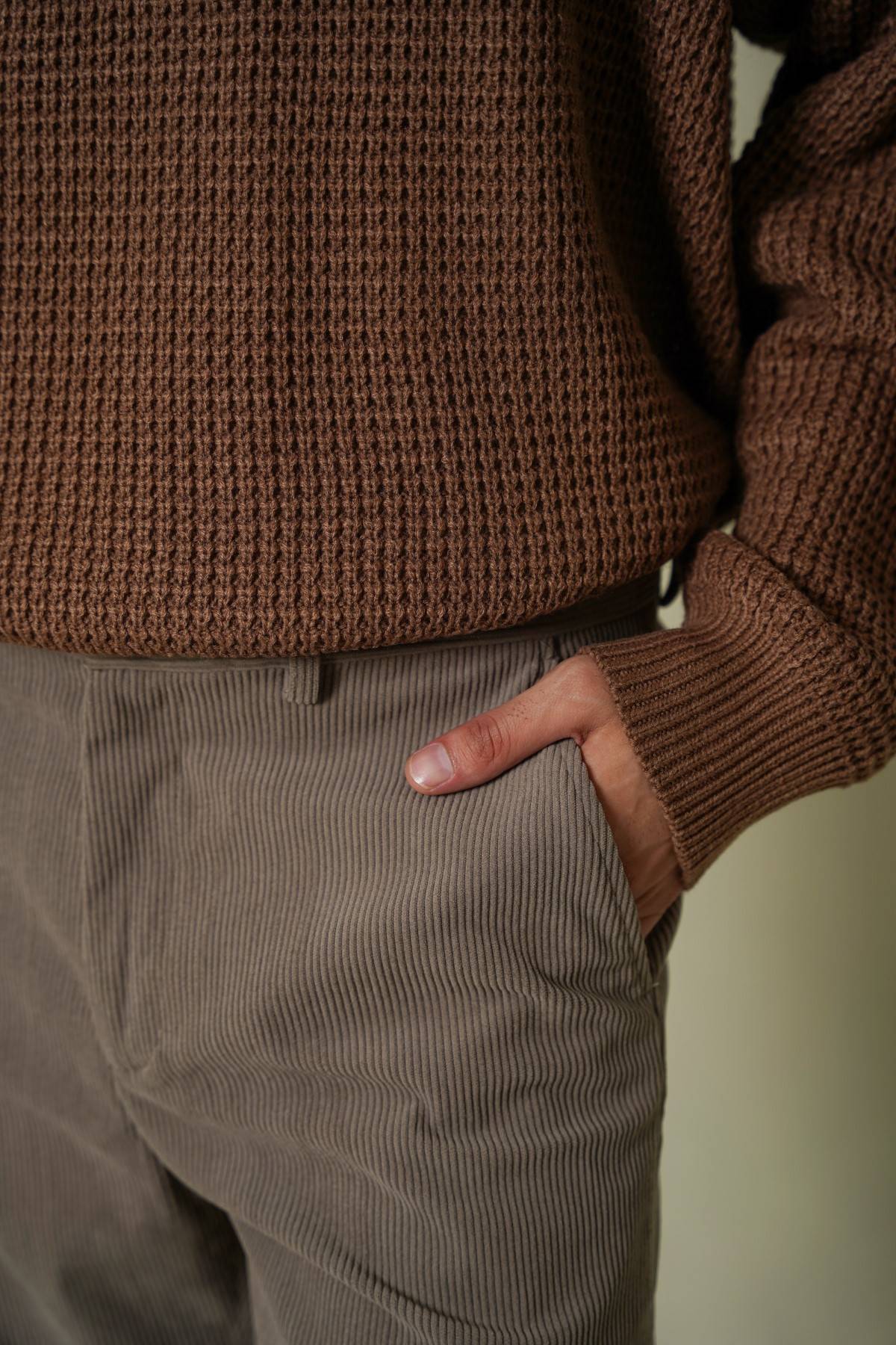 SLIMFIT CORDUROY PANTS - Image 2