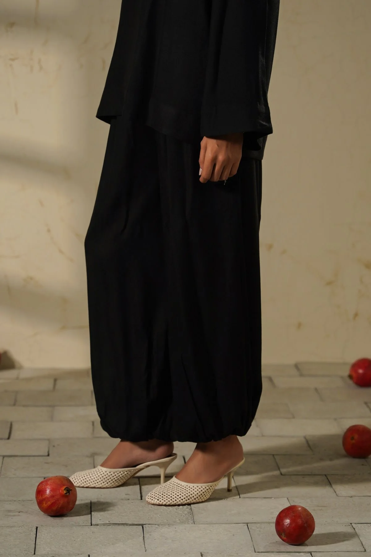SLOUCHY HAREM PANTS