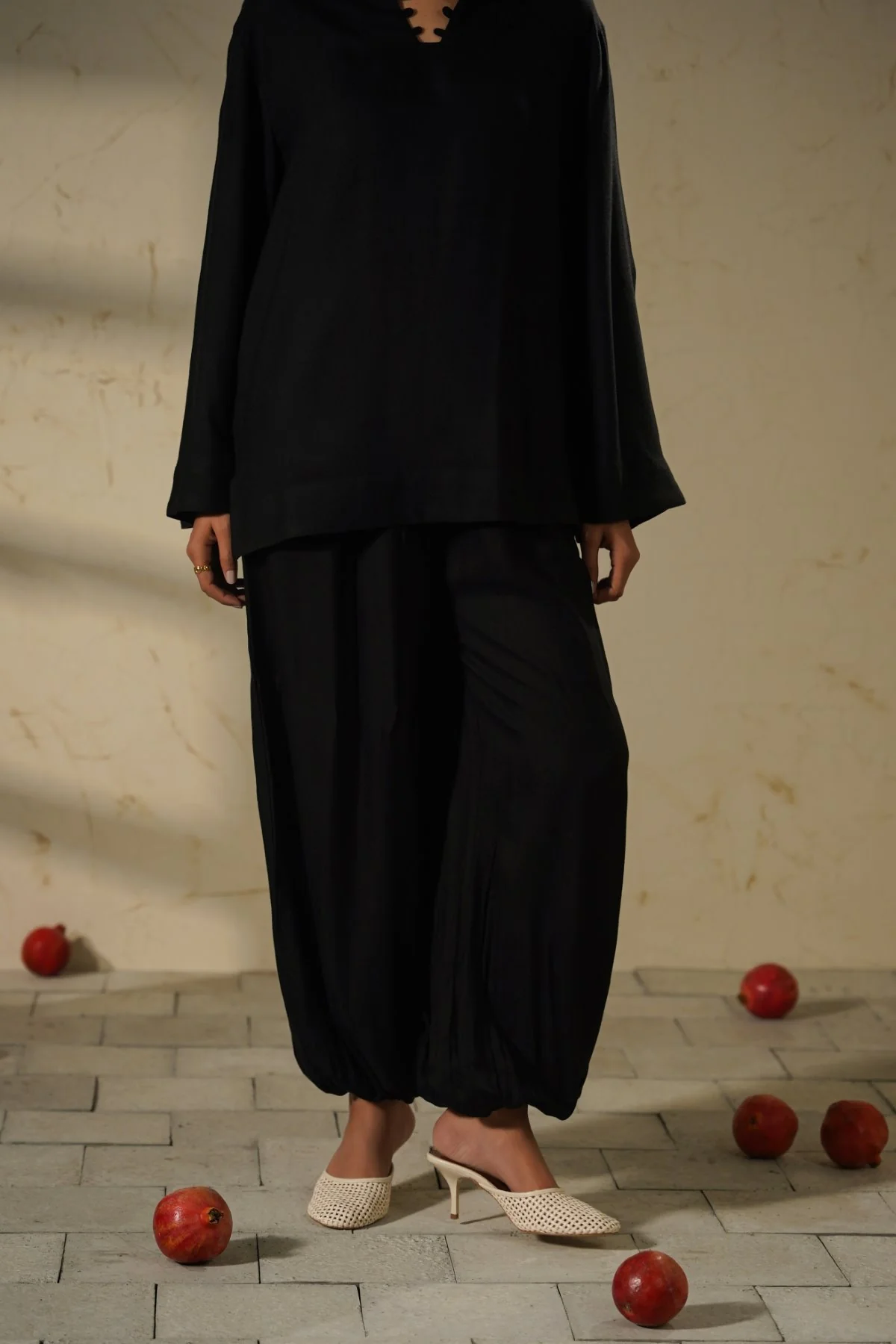 SLOUCHY HAREM PANTS - Image 3