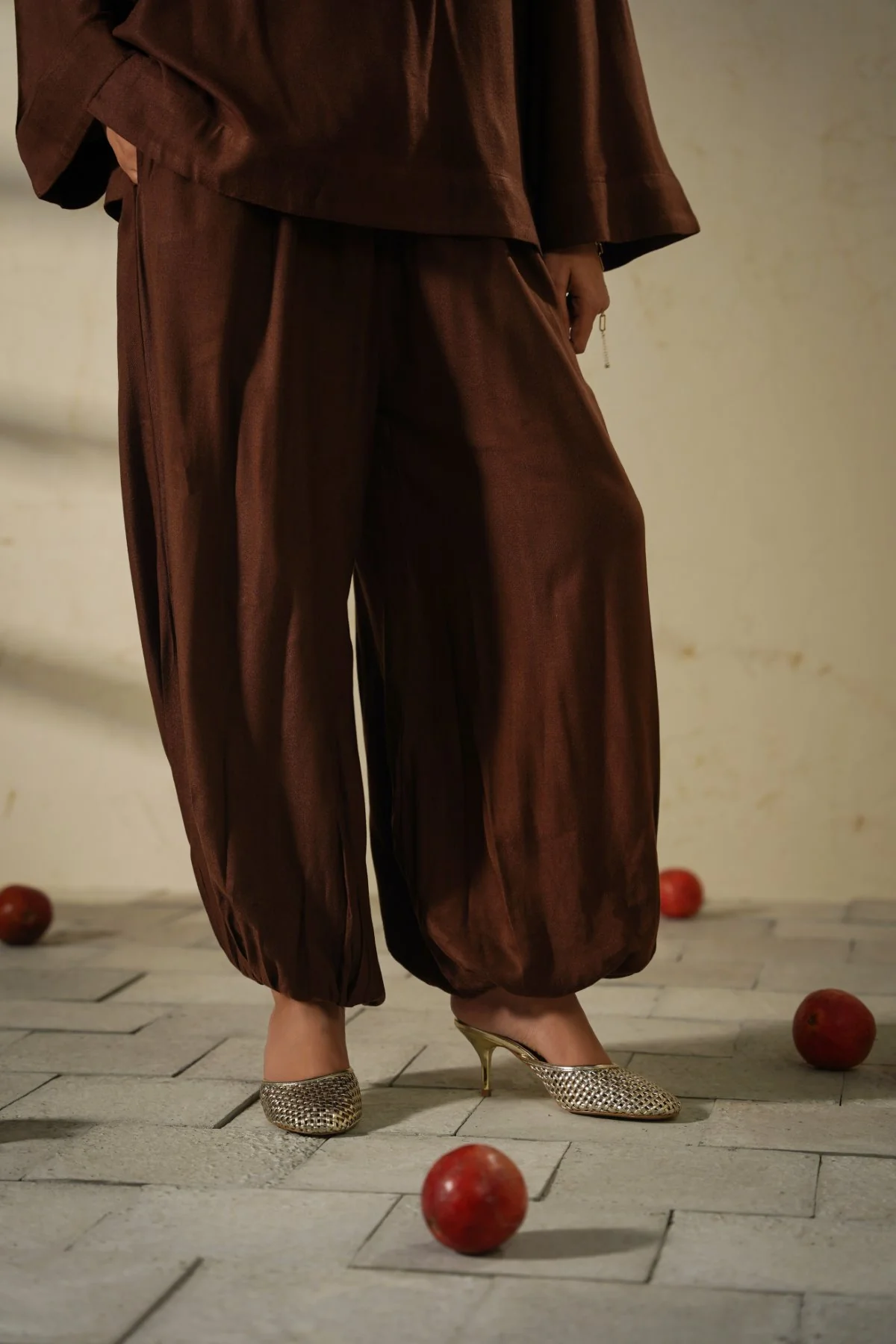 SLOUCHY HAREM PANTS