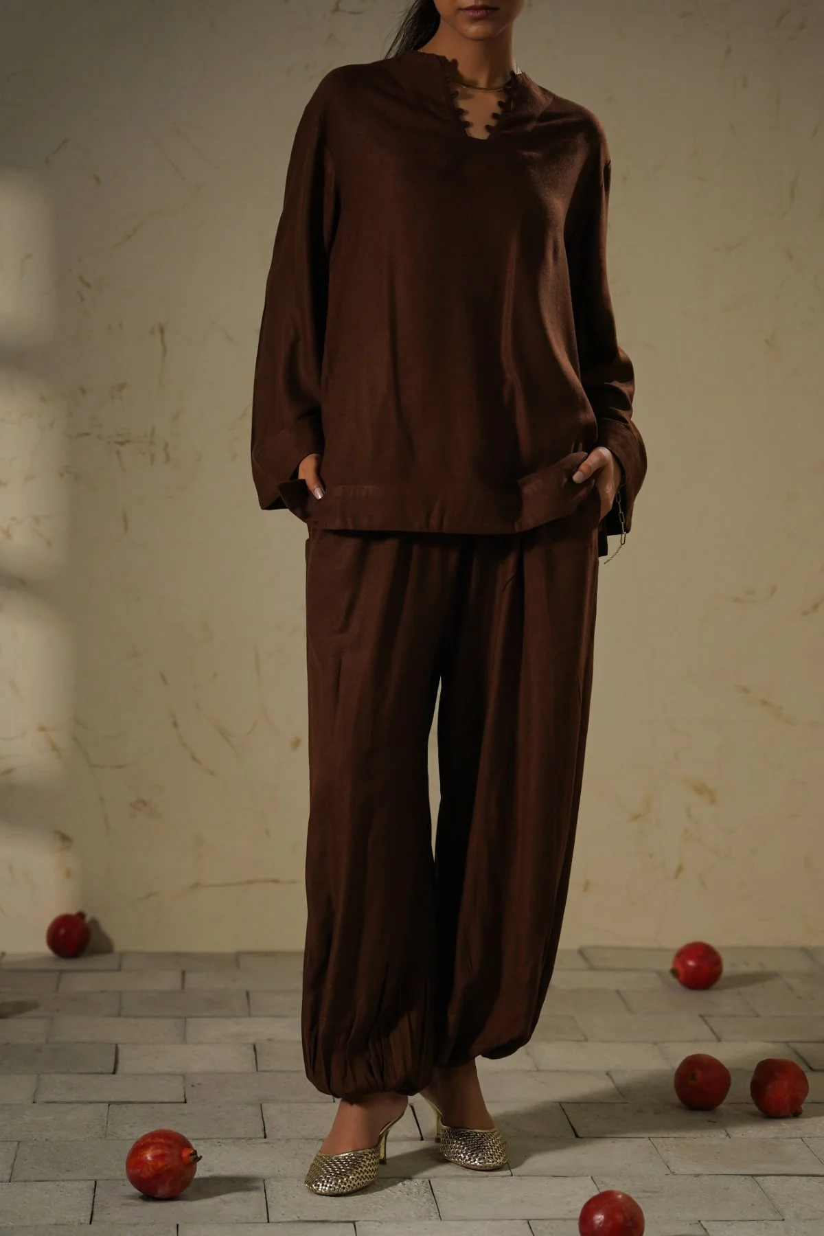 SLOUCHY HAREM PANTS - Image 4