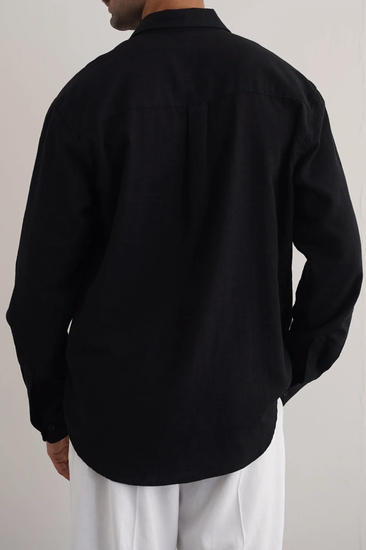 SLUB COTTON SHIRT - Image 5