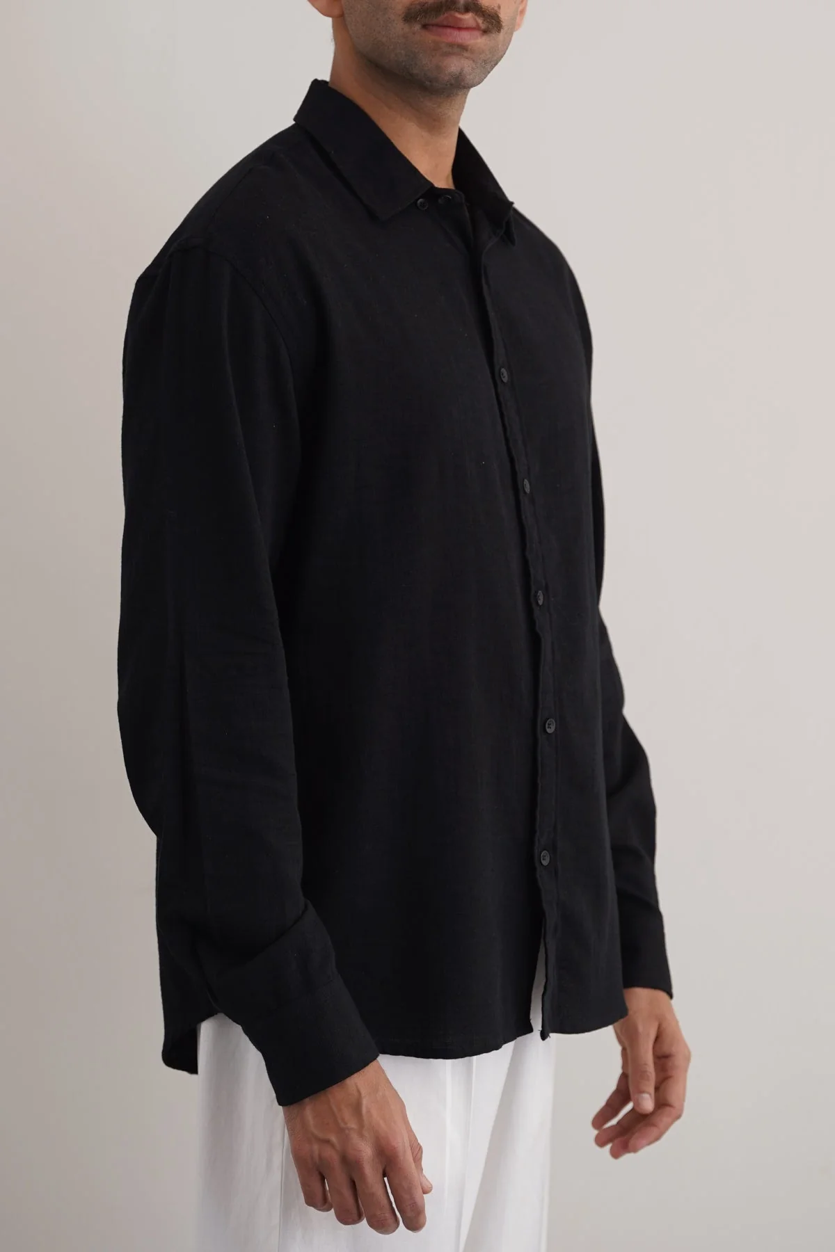 SLUB COTTON SHIRT - Image 6