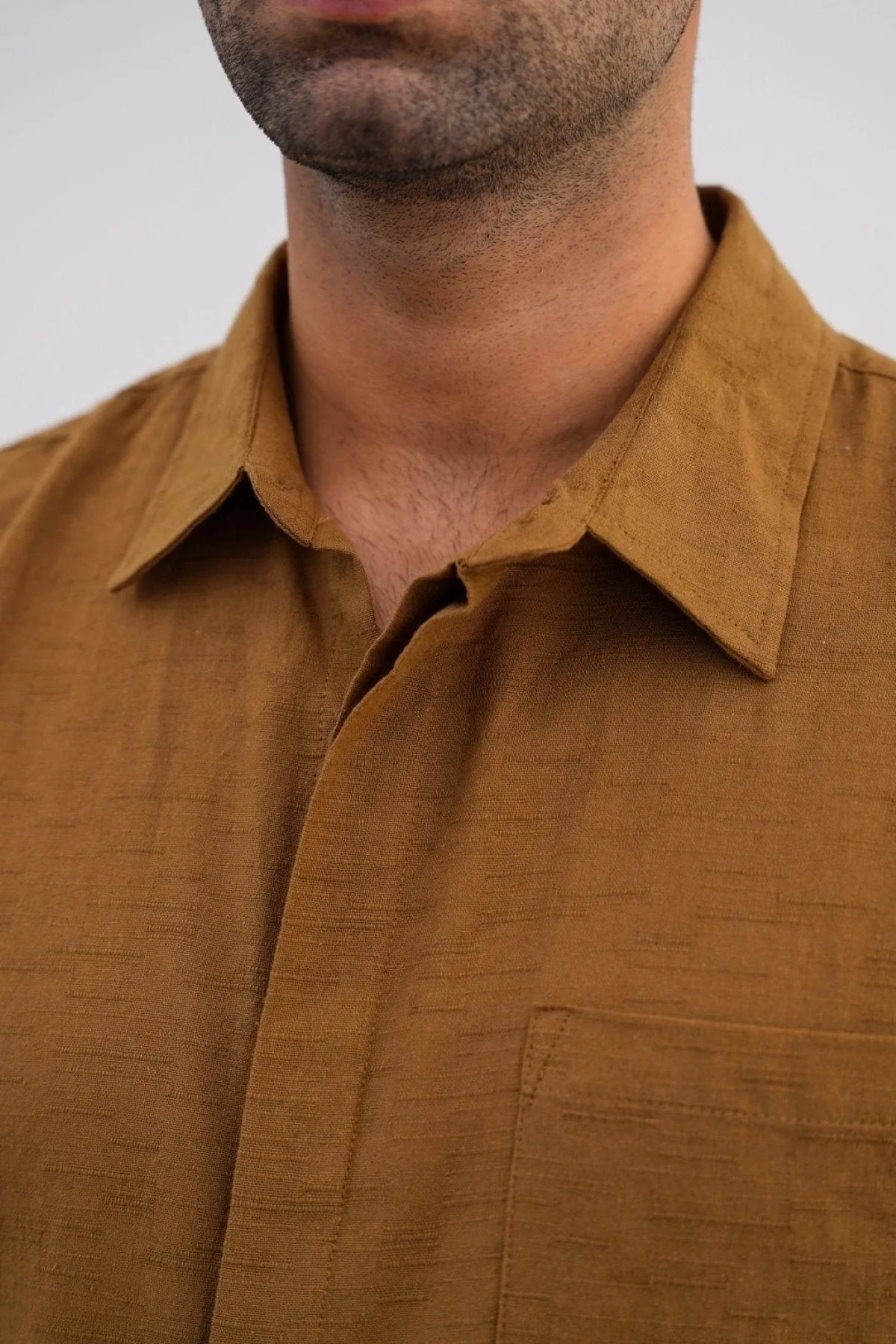 SLUB TEXTURED SHIRT - Image 3