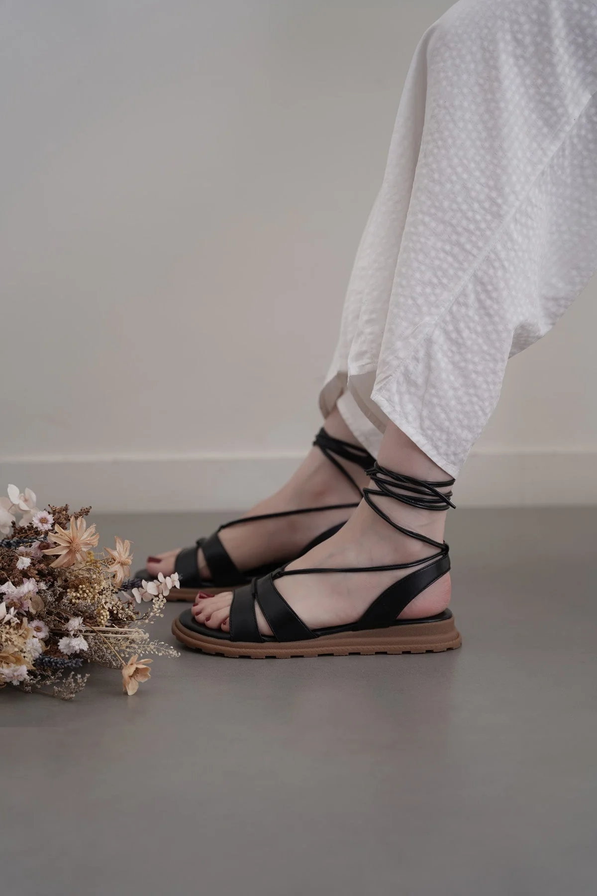 SOFT GLADIATOR SANDALS - Image 3