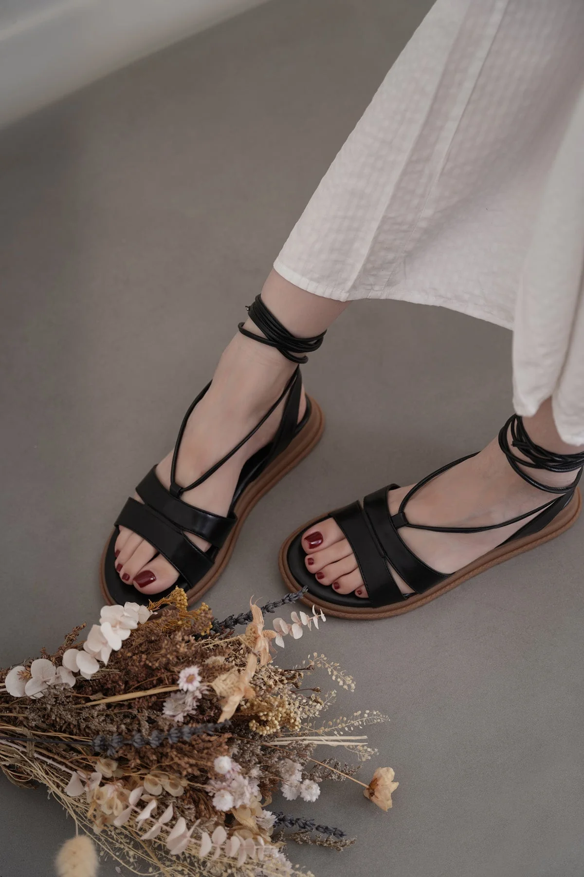 SOFT GLADIATOR SANDALS - Image 4