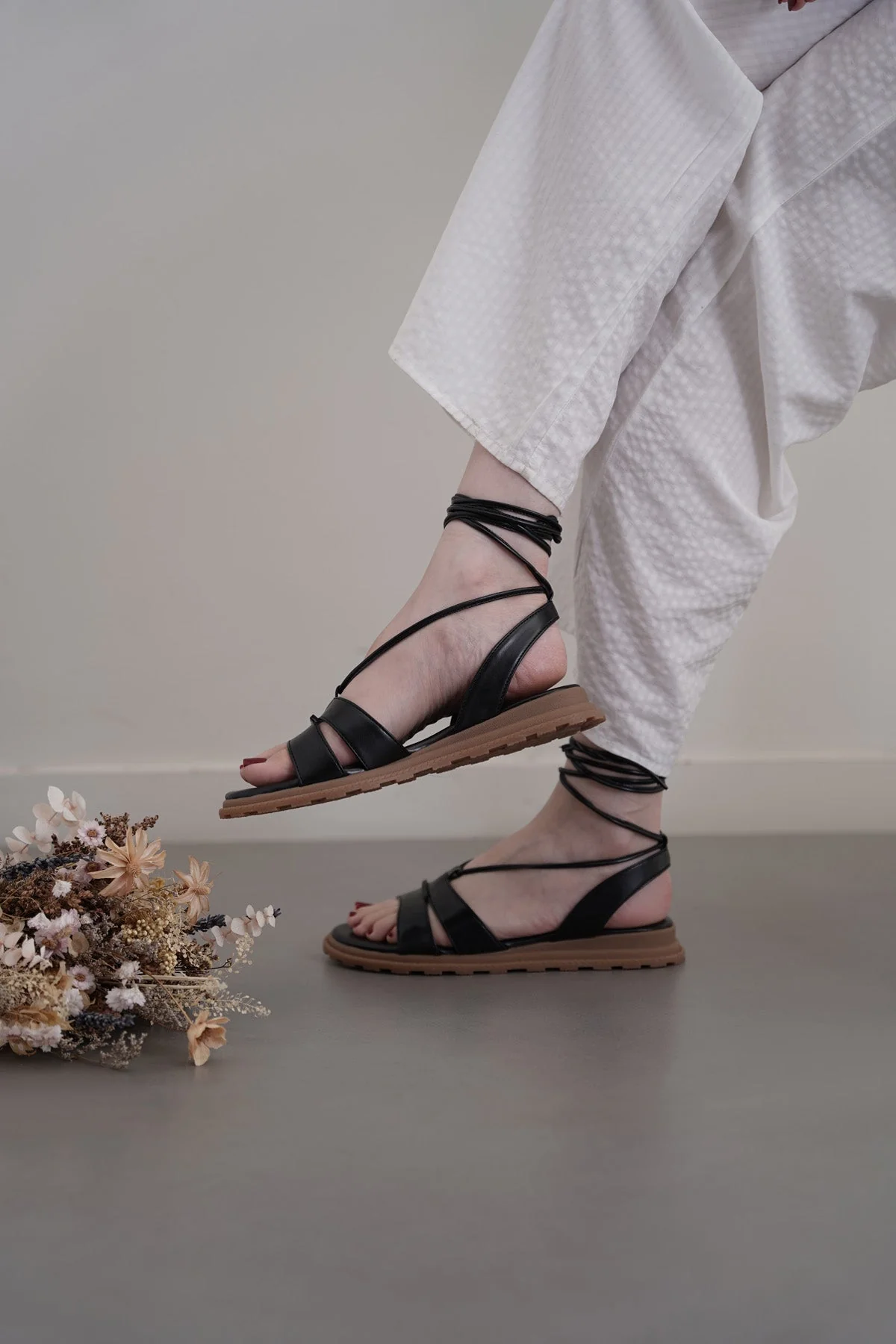 SOFT GLADIATOR SANDALS - Image 5
