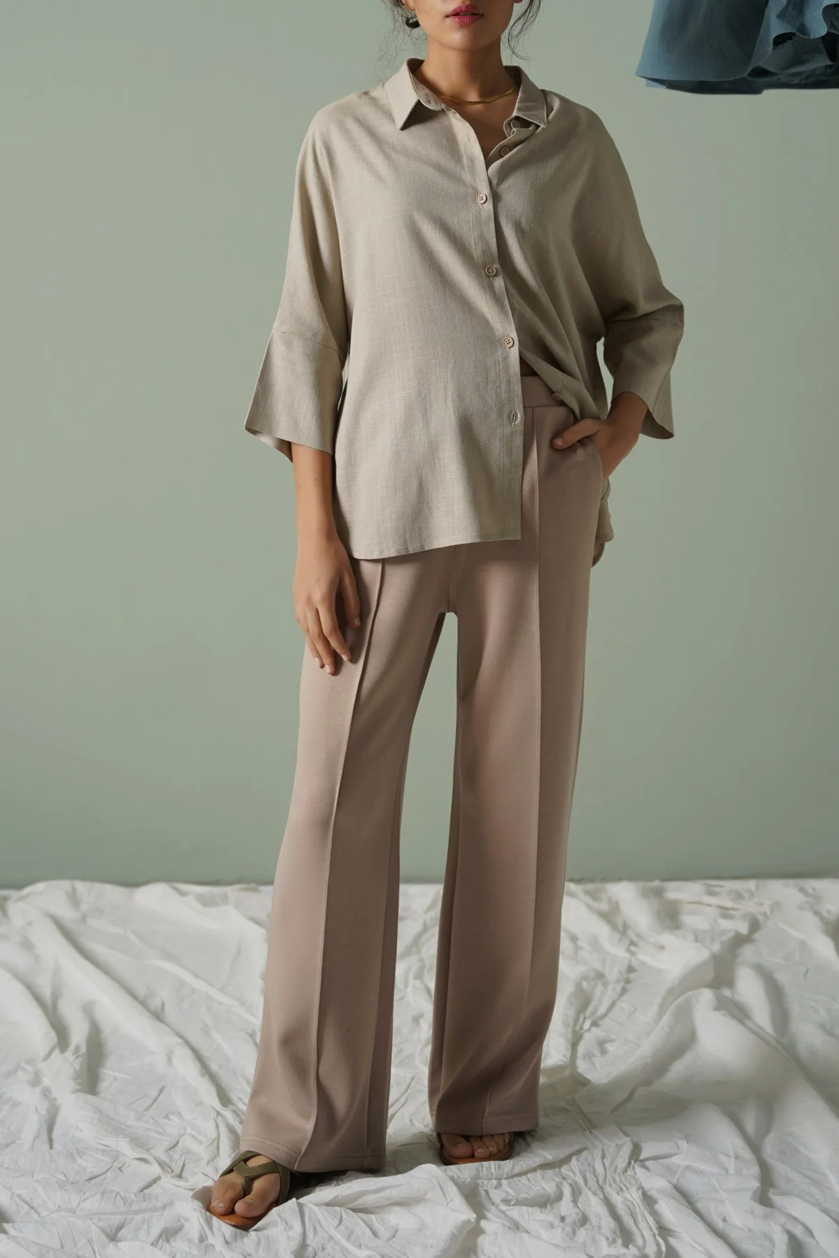 STRAIGHT LOOSE TROUSERS - Image 4
