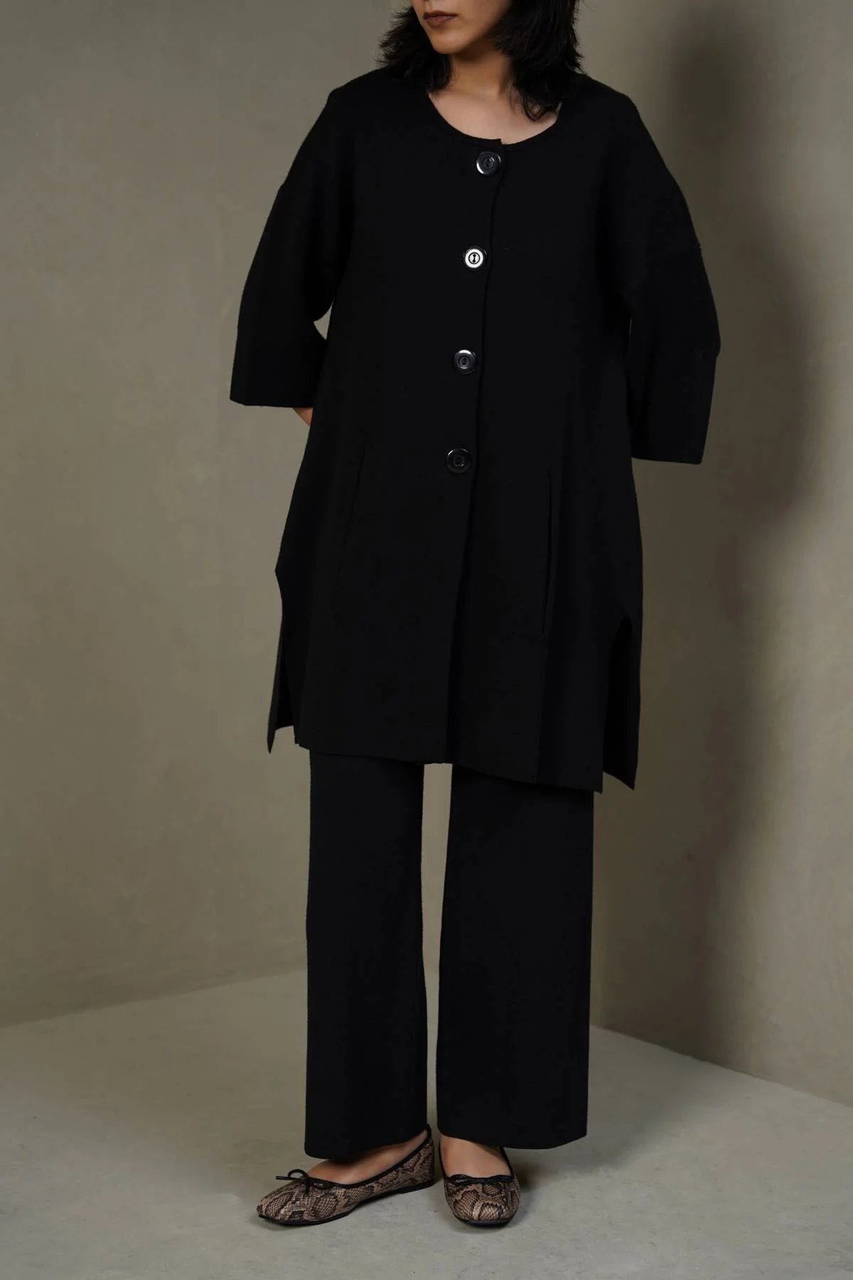 BUTTON KNIT PANT - Image 4