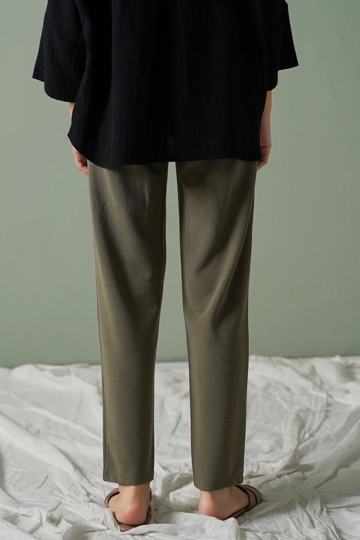 STRETCHY TAPERED PANTS - Image 4