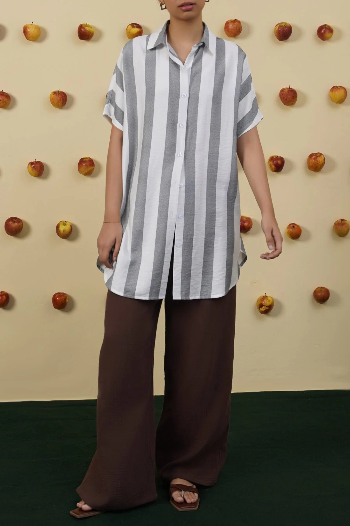 STRIPED HOLIDAY TUNIC - Image 2