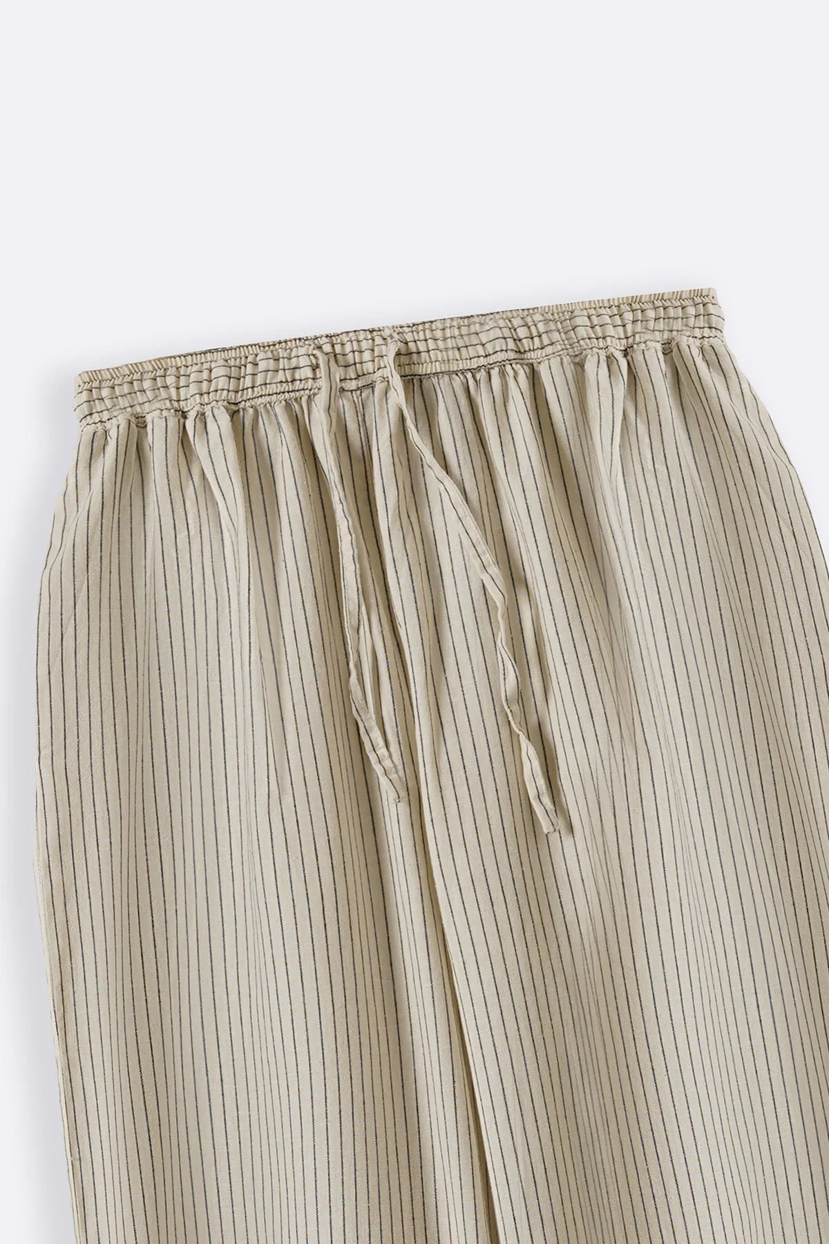 STRIPED LINEN PANTS - Image 7