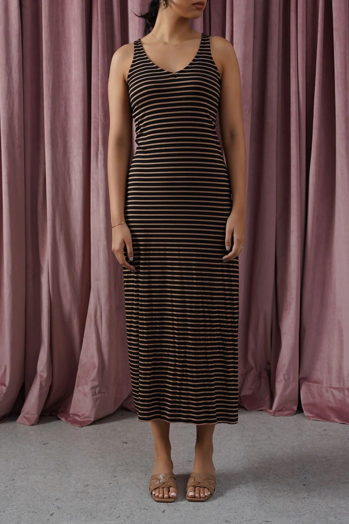 STRIPED SUMMER DRESS - Image 6