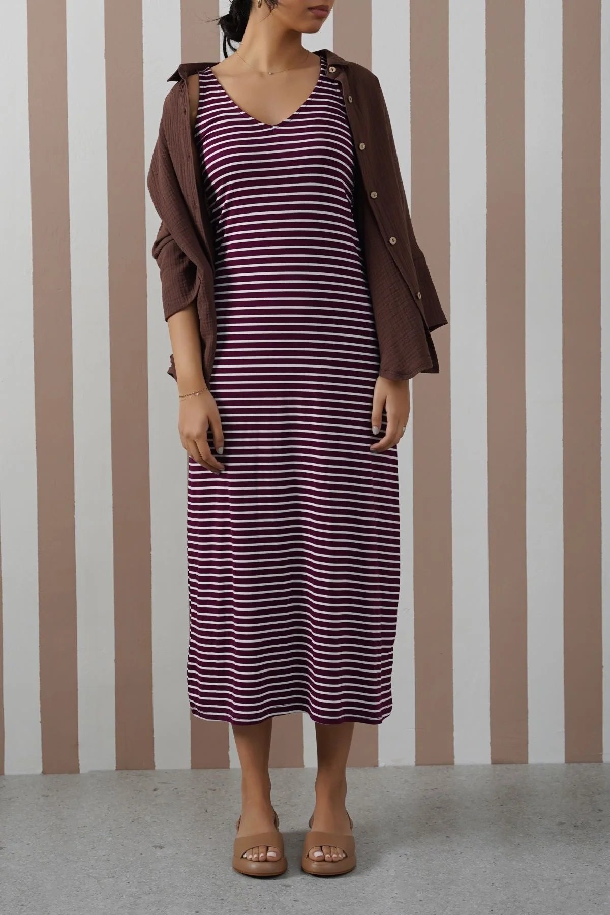 STRIPED SUMMER DRESS