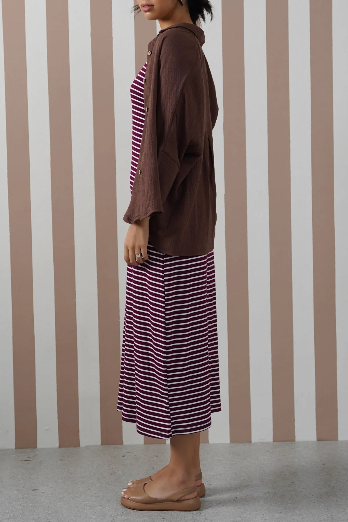 STRIPED SUMMER DRESS - Image 3