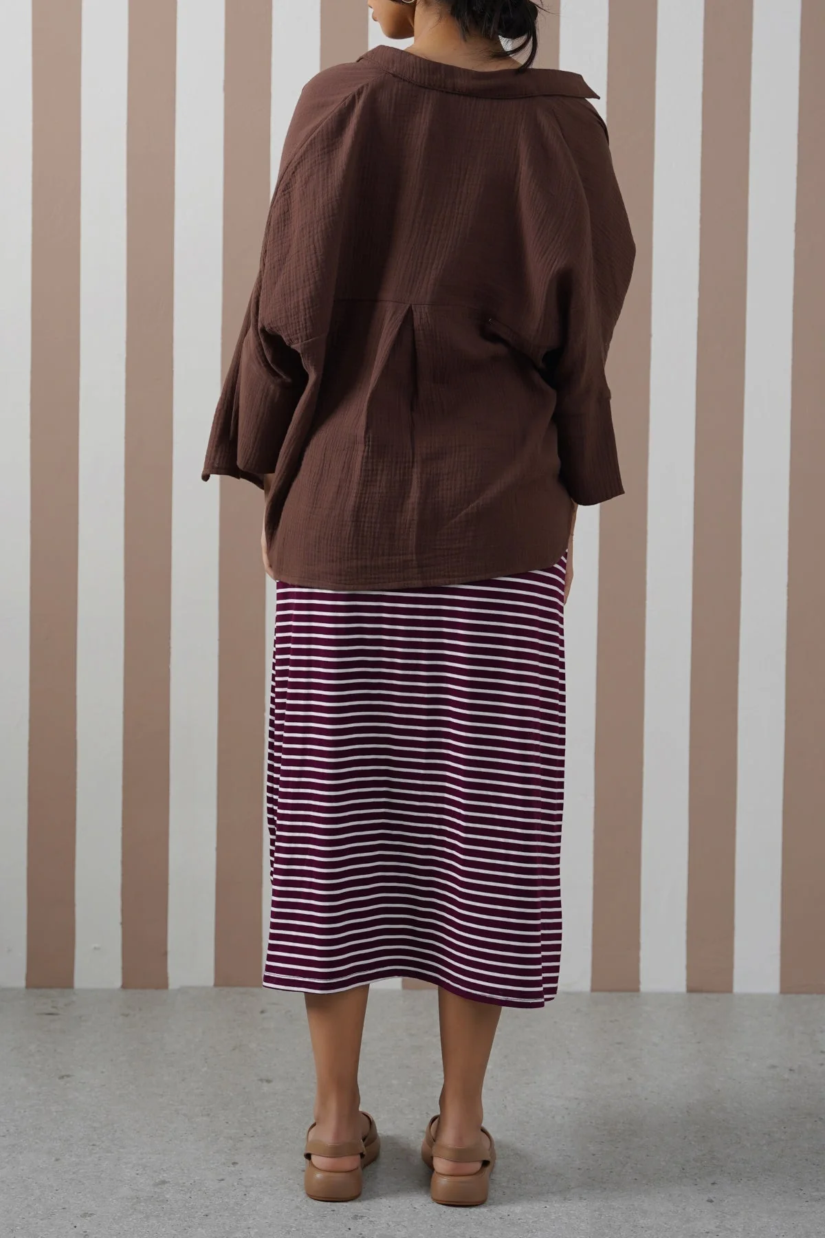 STRIPED SUMMER DRESS - Image 4