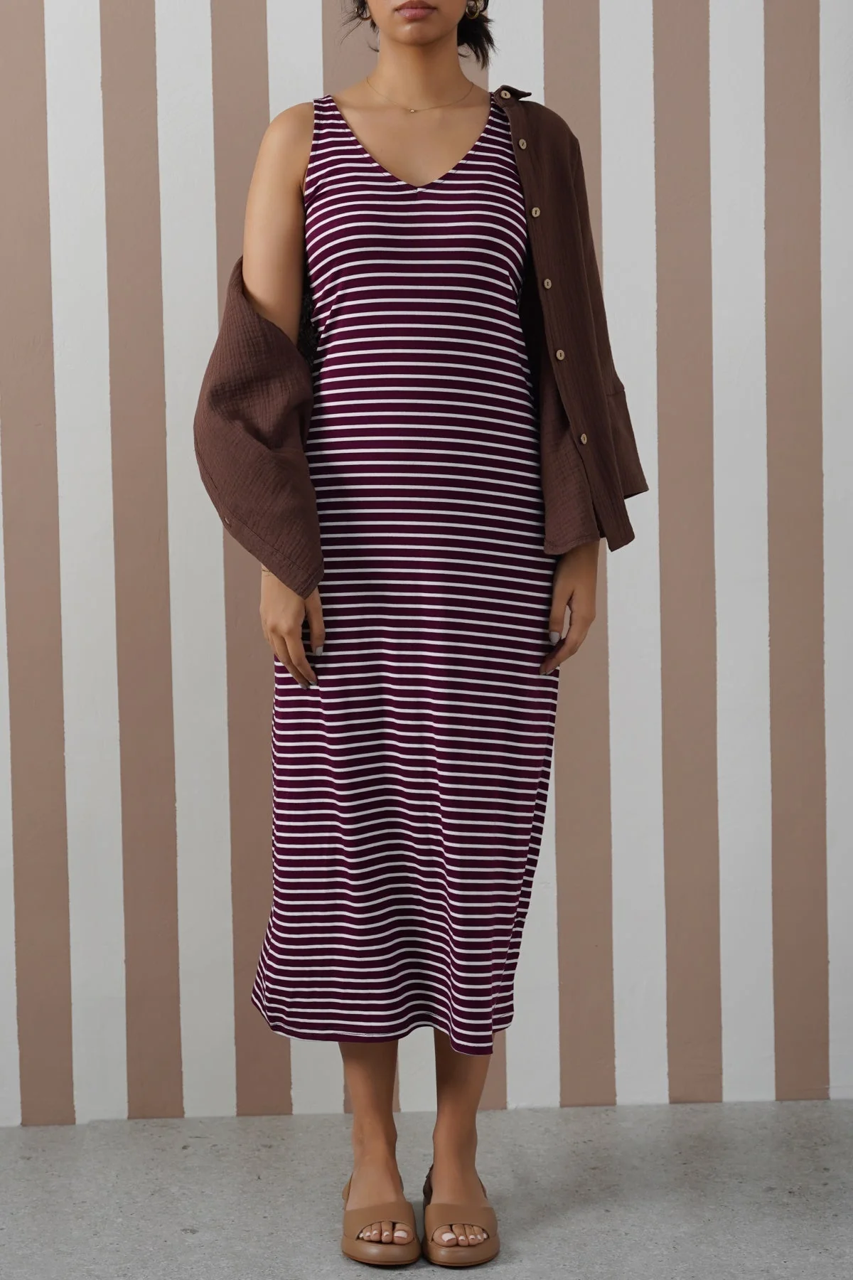 STRIPED SUMMER DRESS - Image 5