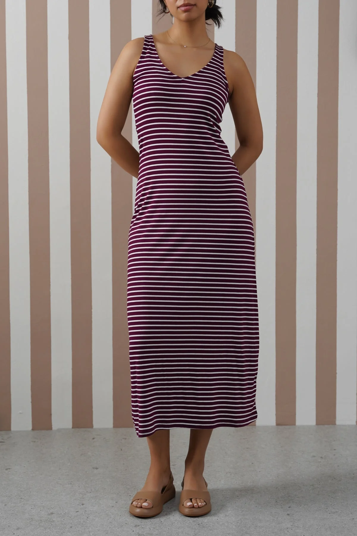 STRIPED SUMMER DRESS - Image 6