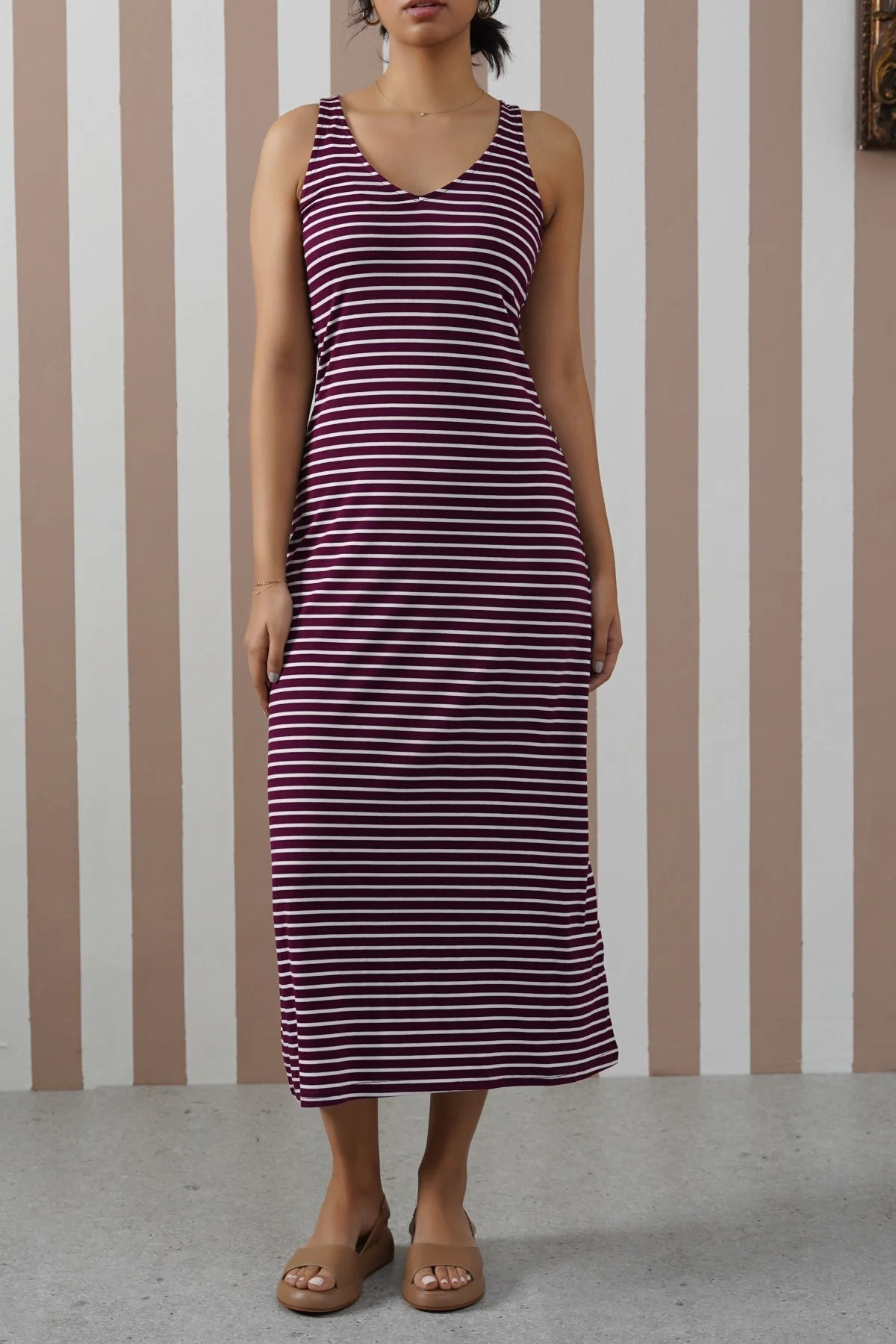 STRIPED SUMMER DRESS - Image 7