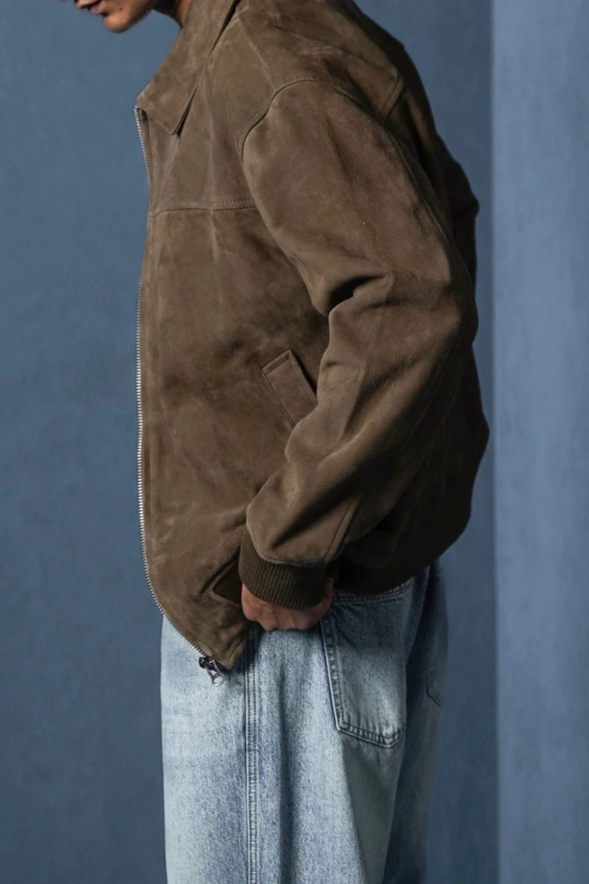 SUEDE BOMBER JACKET - Image 4