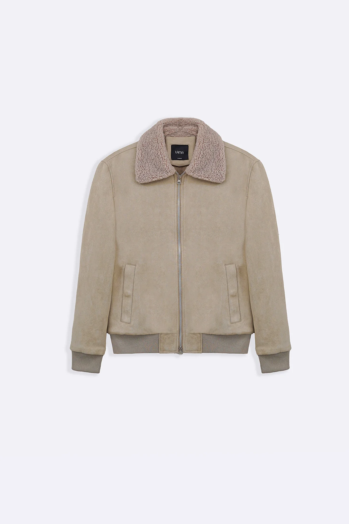 SUEDE EFFECT SHERPA JACKET - Image 7
