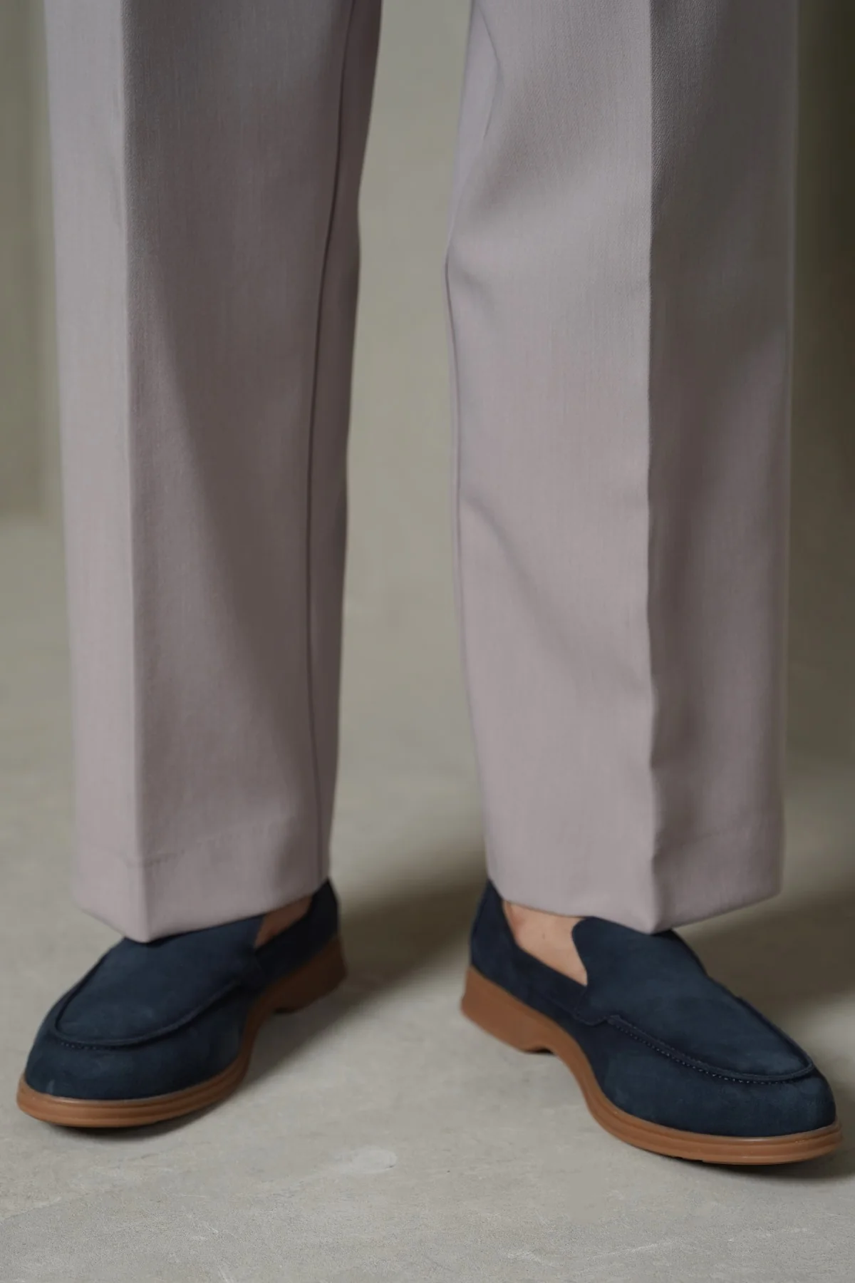 SUEDE LEATHER SLIP-ON LOAFERS - Image 2