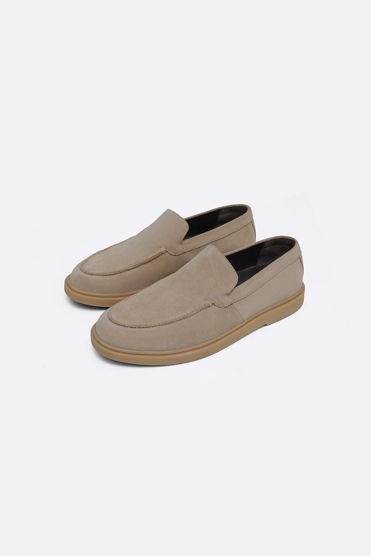 SUEDE LEATHER SLIP-ON LOAFERS - Image 6
